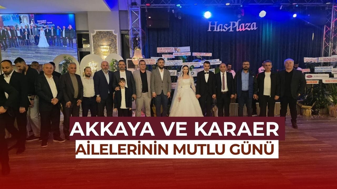 Genç çift dünya evine girdi