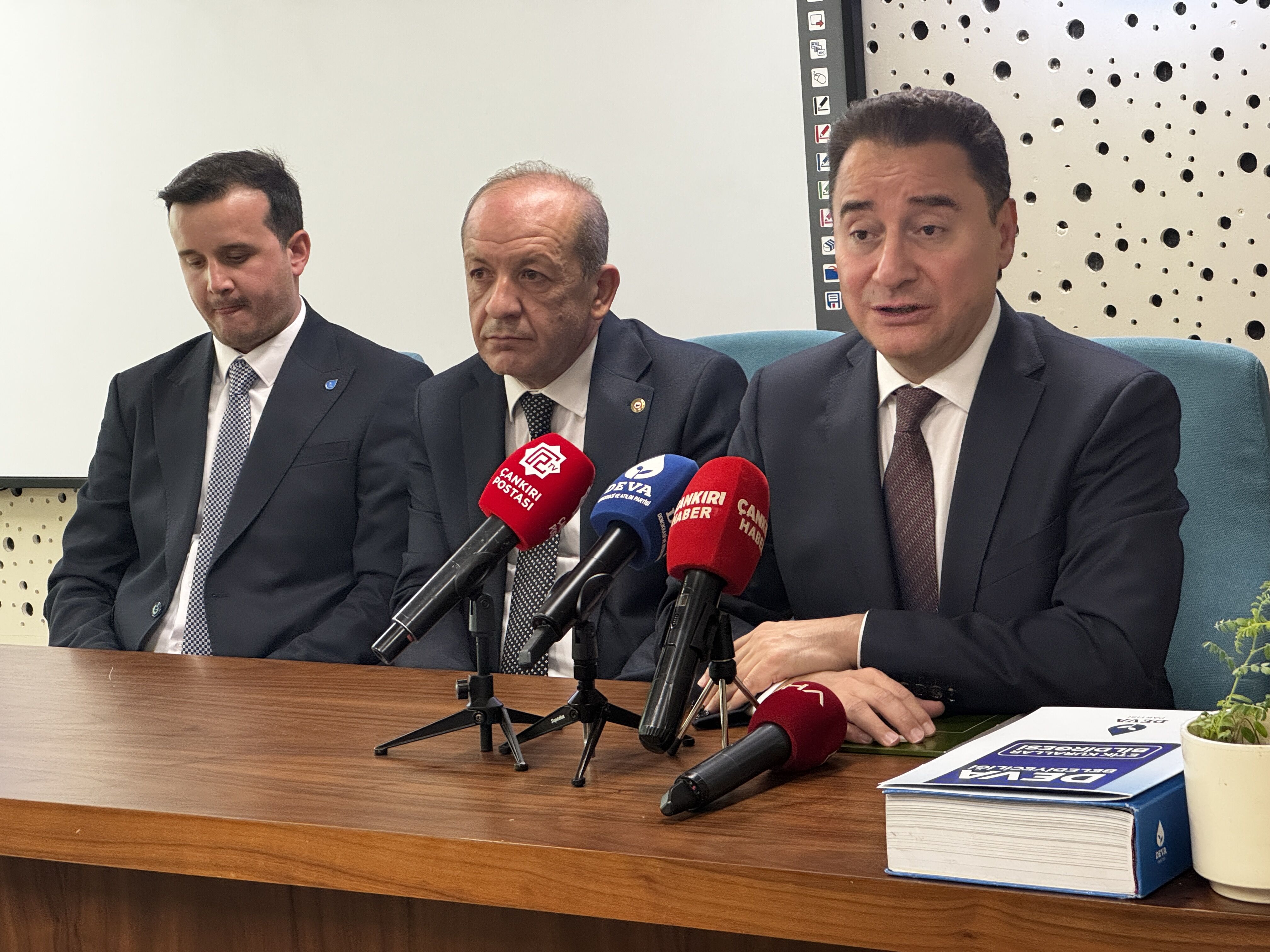 DEVA Partisi Genel Başkanı Babacan, Çankırı'da konuştu: