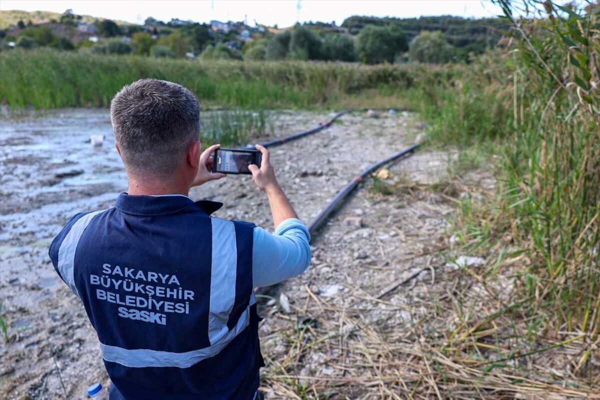 Sapanca Gölü'nde kaçak su kullanımına karşı denetim başlatıldı