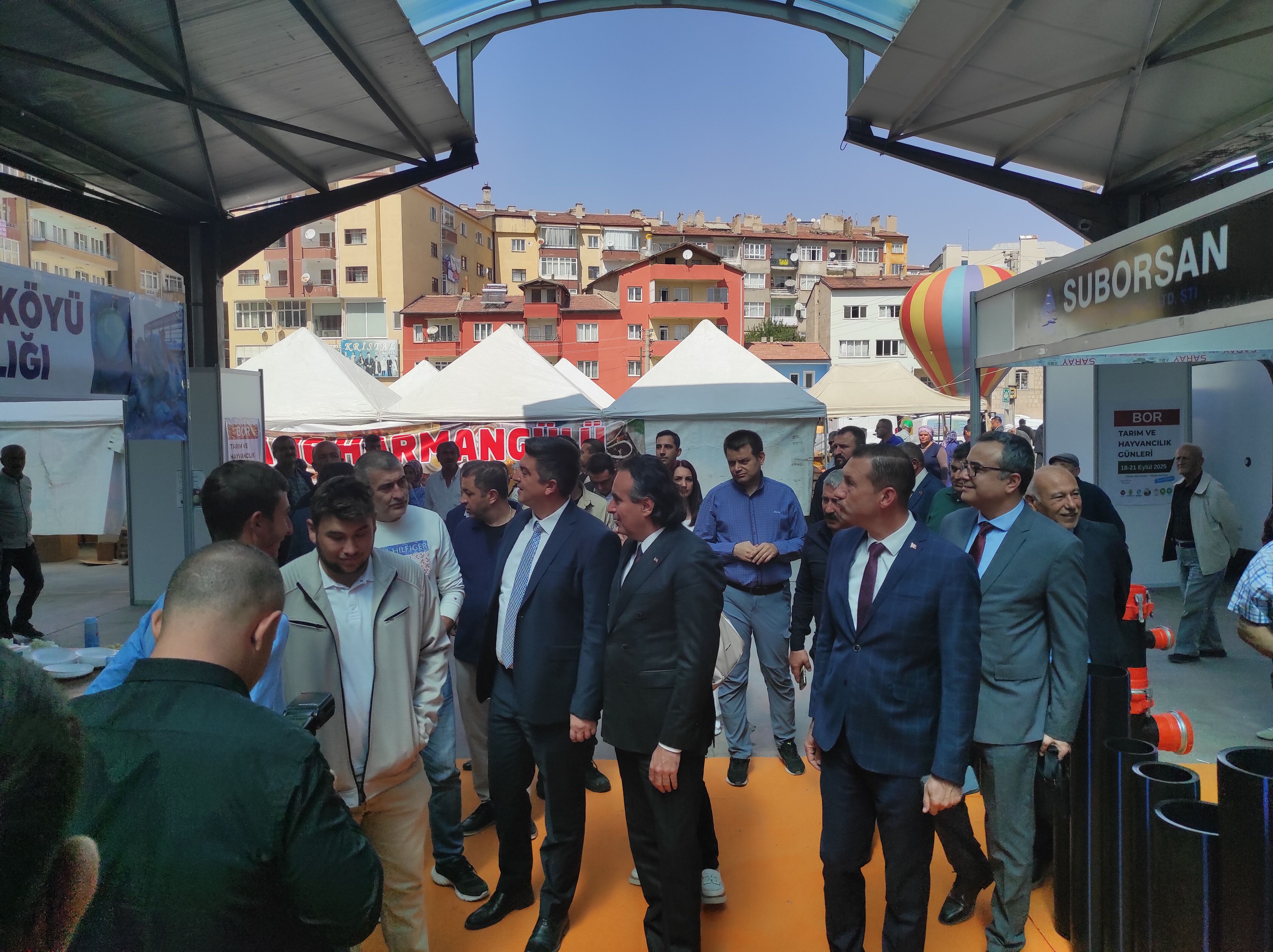 Bor'da 'Geleneksel Tarım ve Hayvancılık Günleri Fuarı' başladı