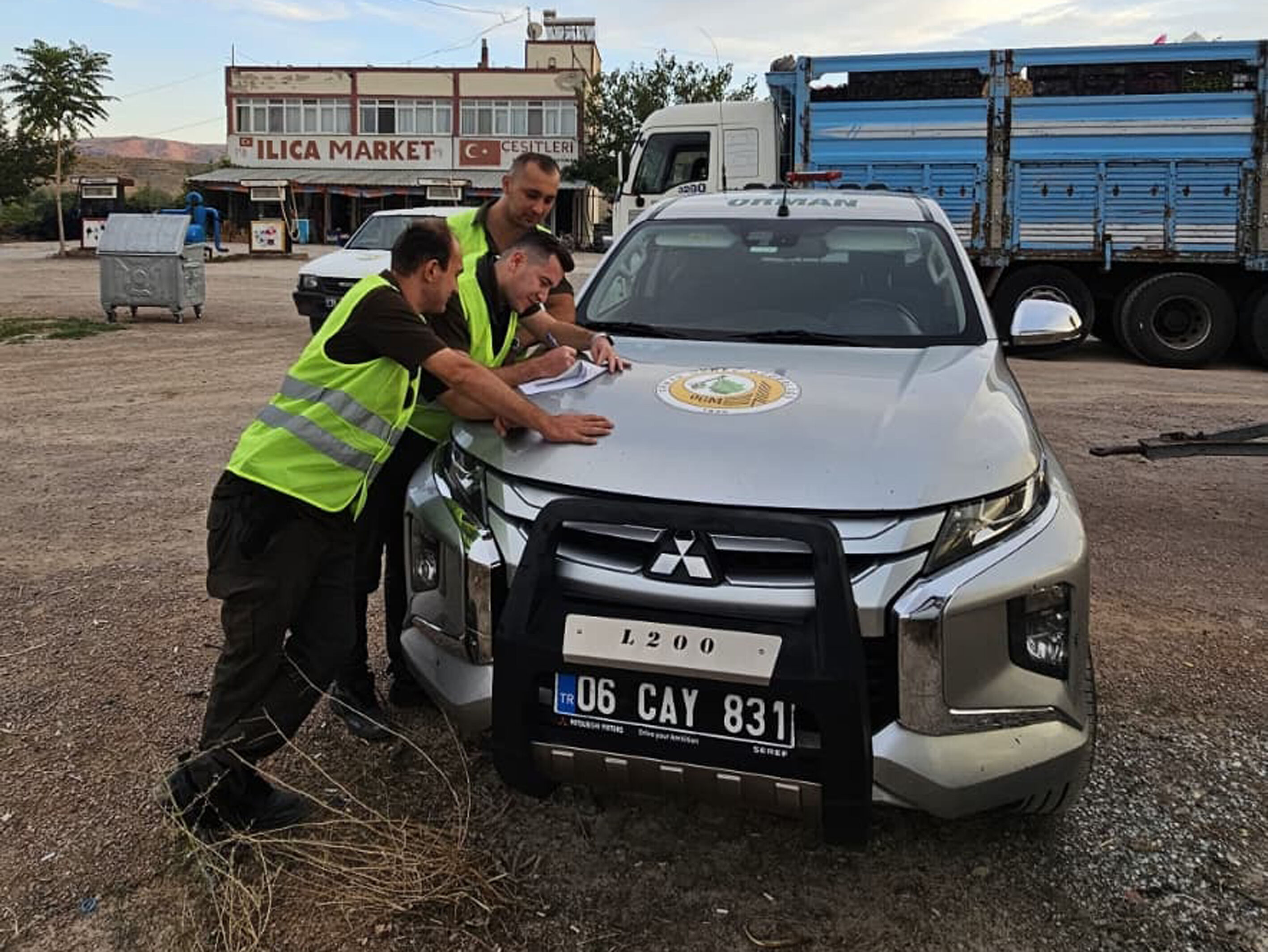 Beypazarı'nda Orman İşletme Müdürlüğü ekipleri denetim yaptı