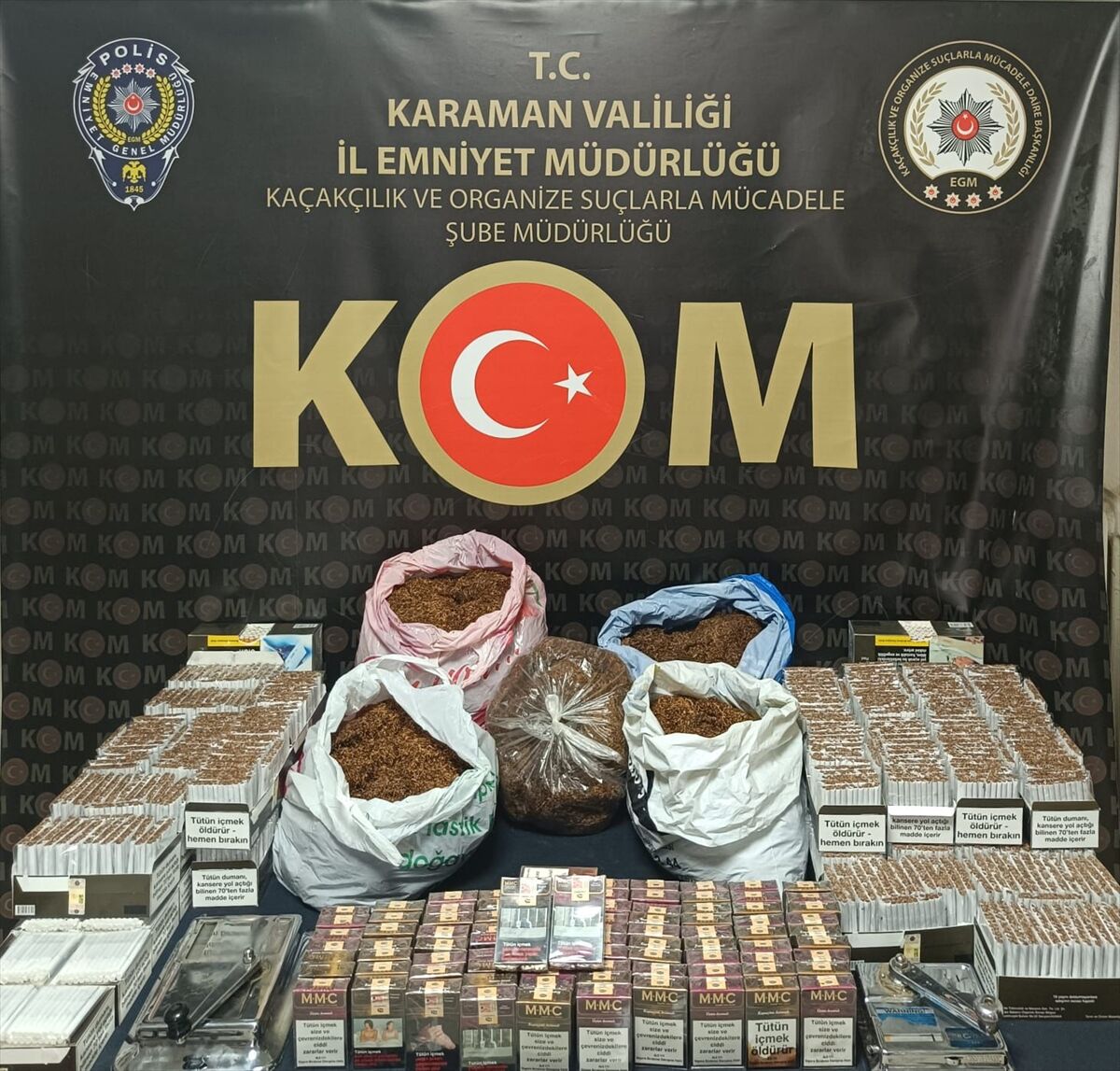 Karaman'da çeşitli suçlardan aranan 51 kişi yakalandı