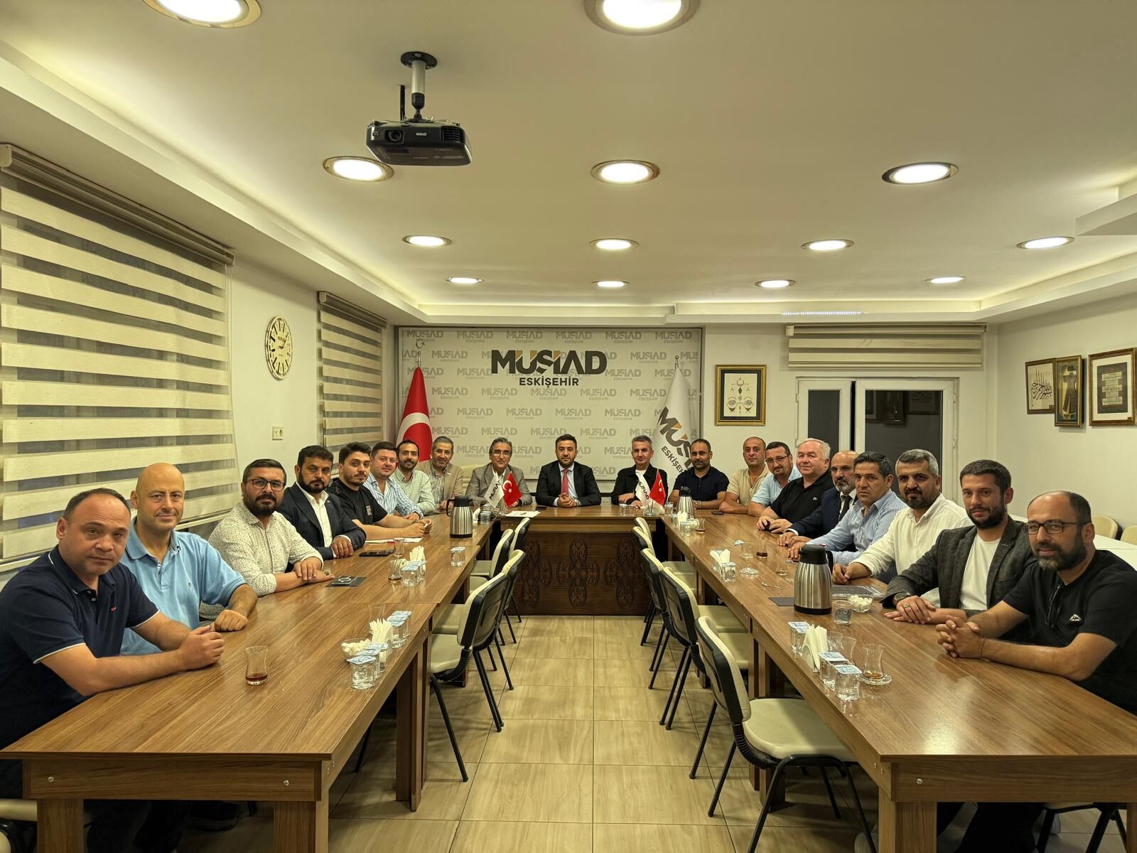 Kaymakam Yücel’den MÜSİAD Eskişehir’e Ziyaret