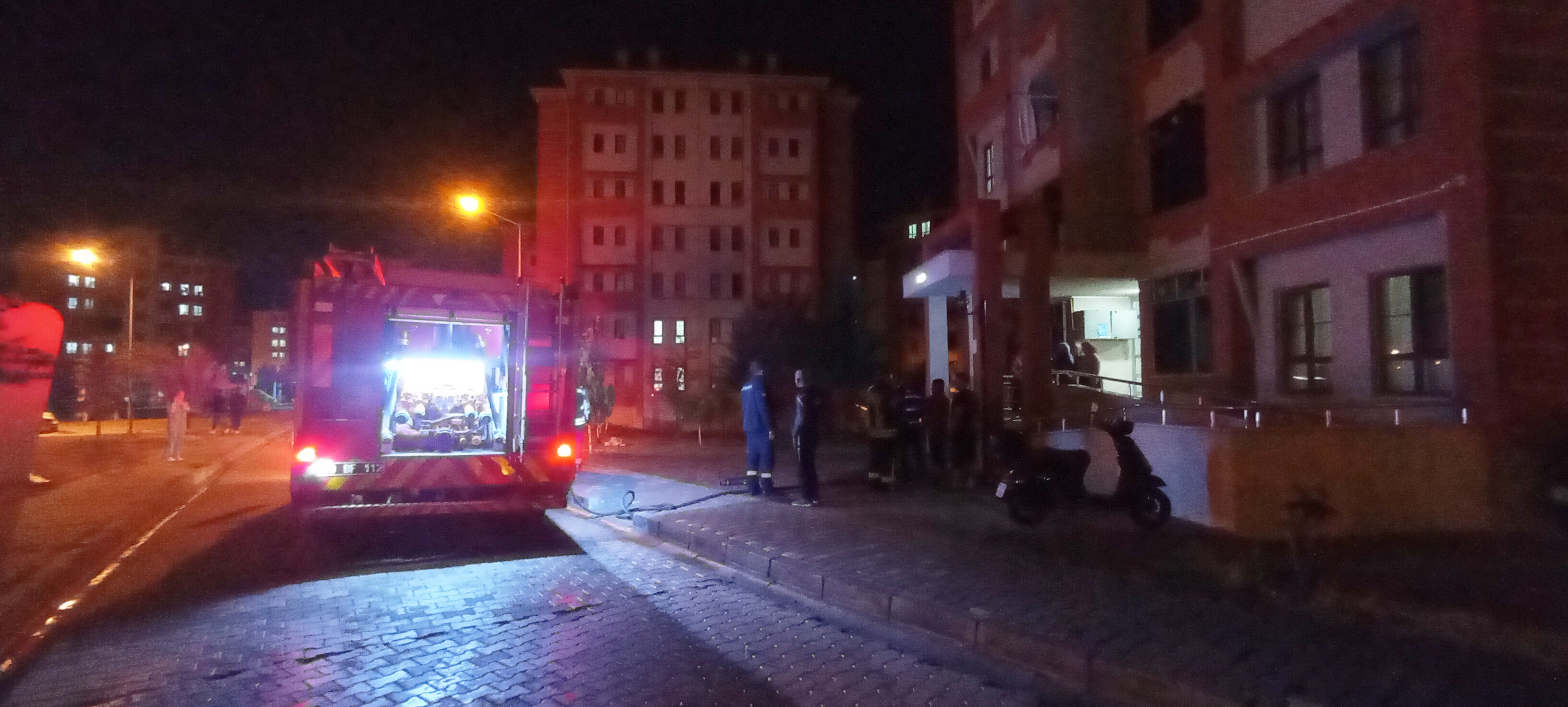 Karaman'da evde çıkan yangın söndürüldü
