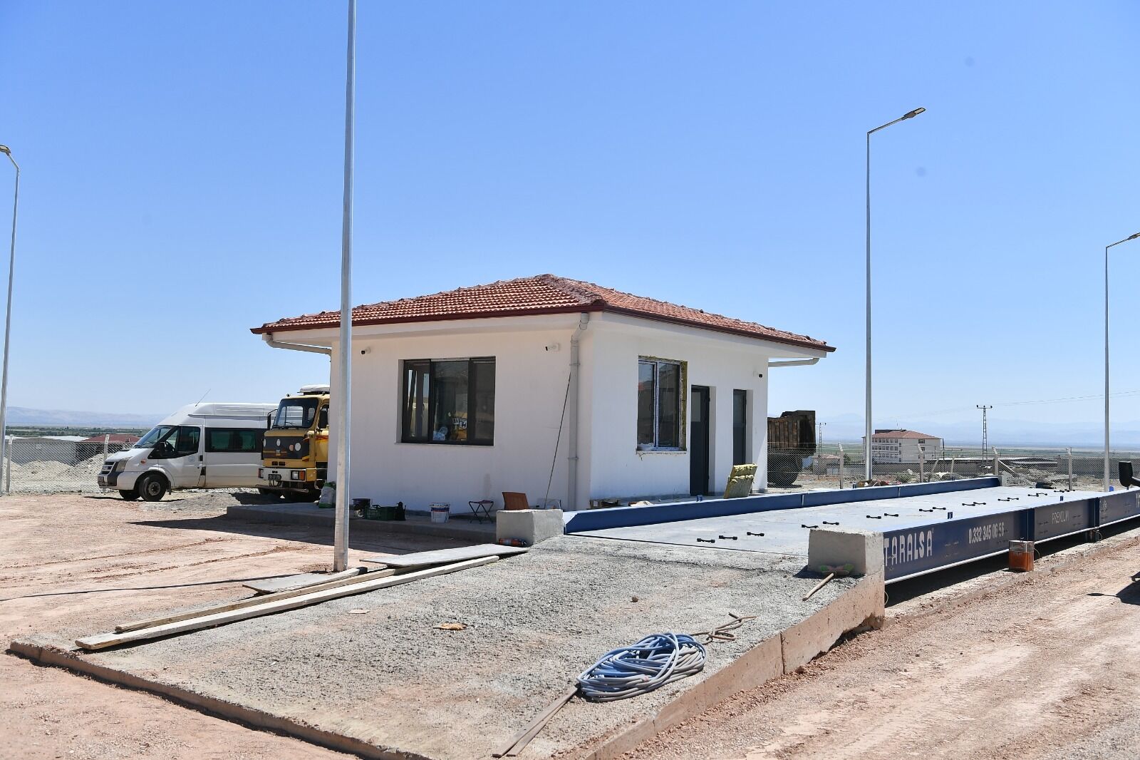 Yeşilhisar Katı Atık Transfer İstasyonu'nun yapımı tamamlandı