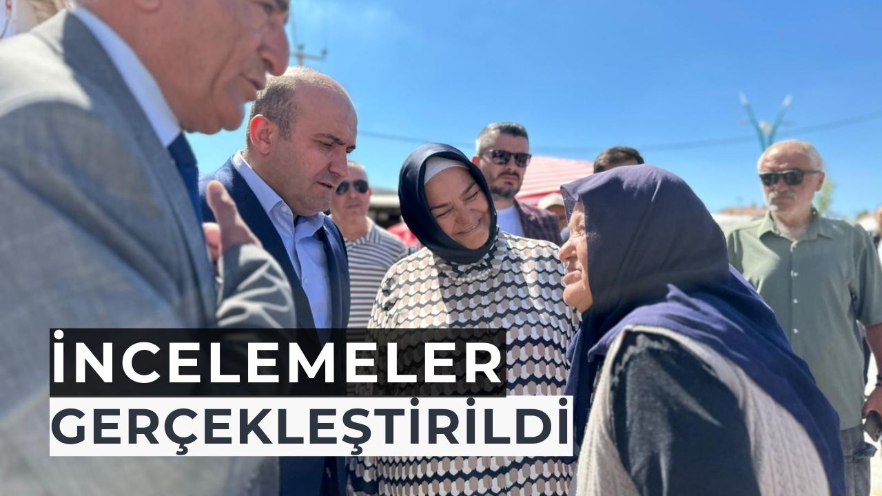 Eskişehir Milletvekili Gürcan'dan ilçelere ziyaret