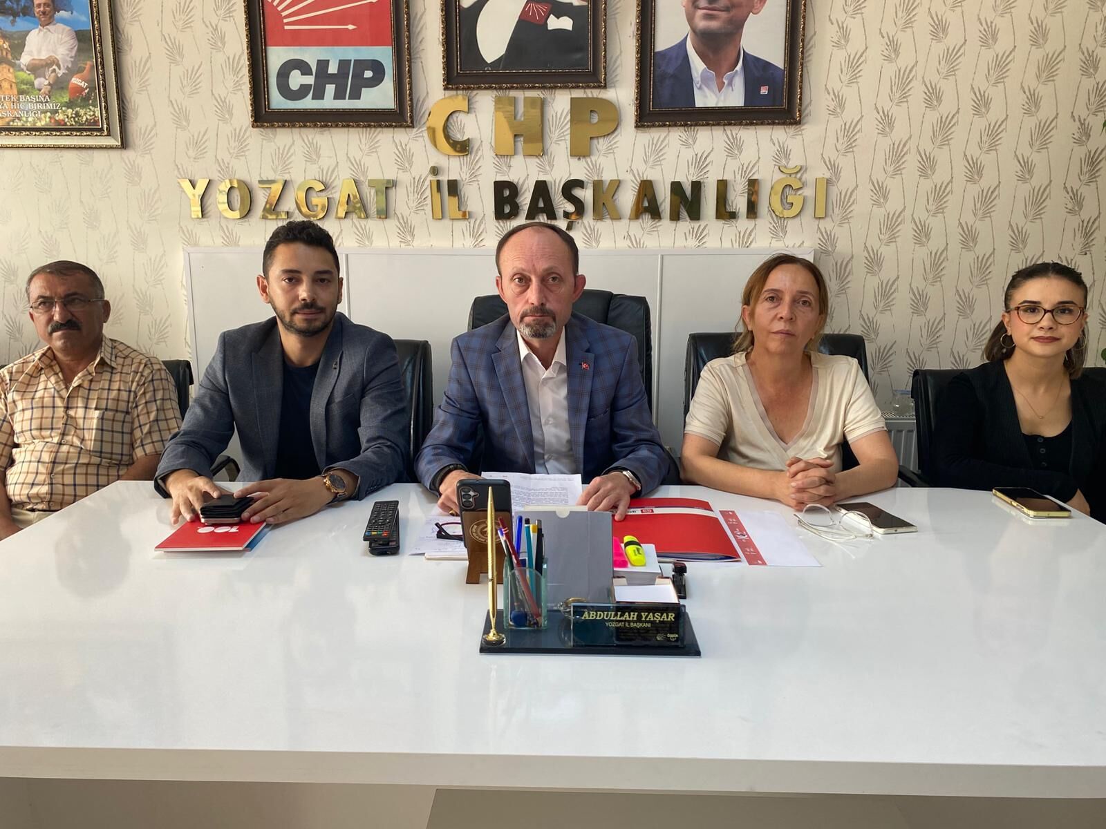 Yozgat'ta CHP'nin kuruluş yıl dönümü kutlandı
