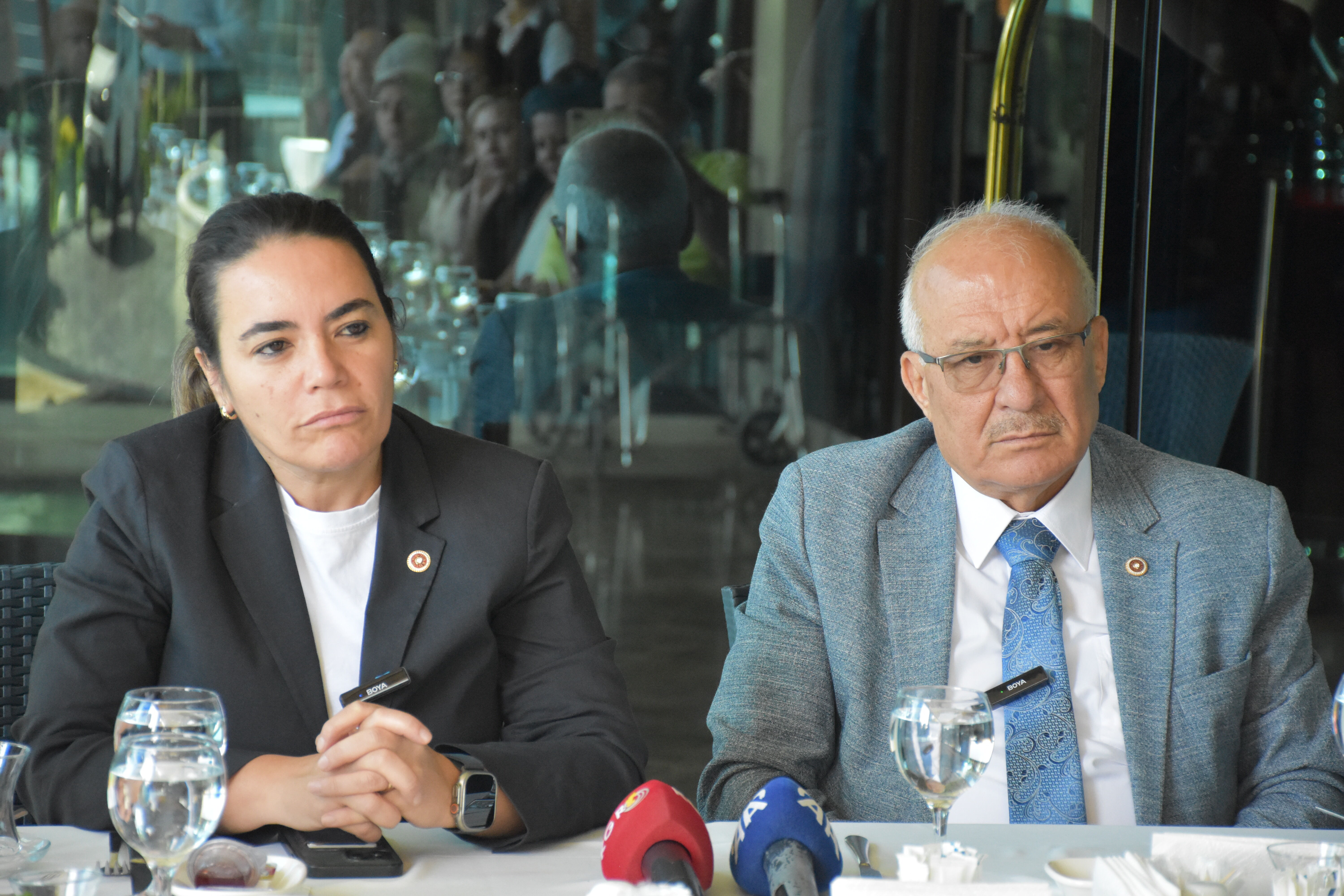 İYİ Parti Genel Başkan Yardımcısı Taş, Karaman'da gazetecilerle buluştu
