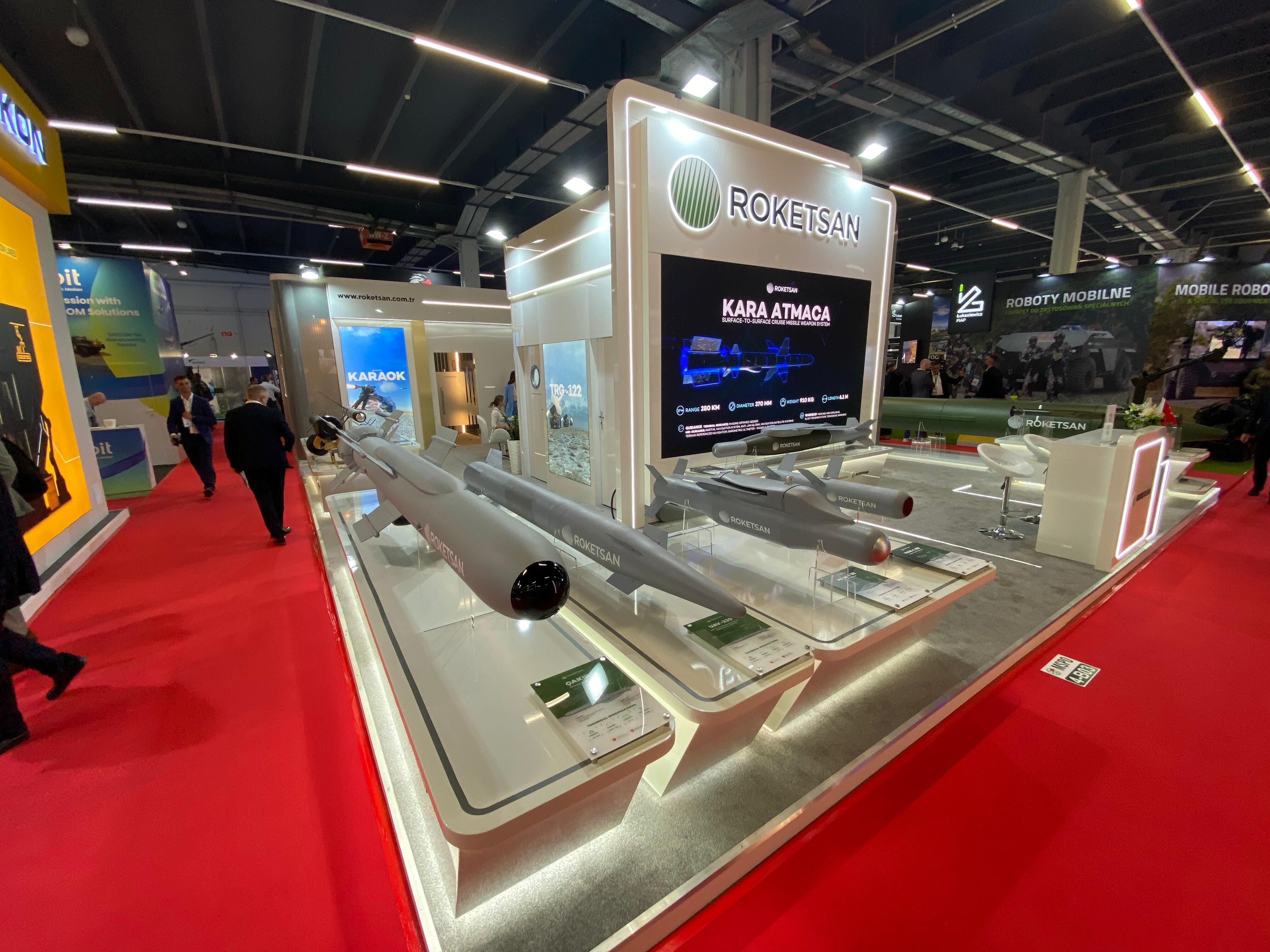 Roketsan, ürünlerini Polonya'da sergiliyor