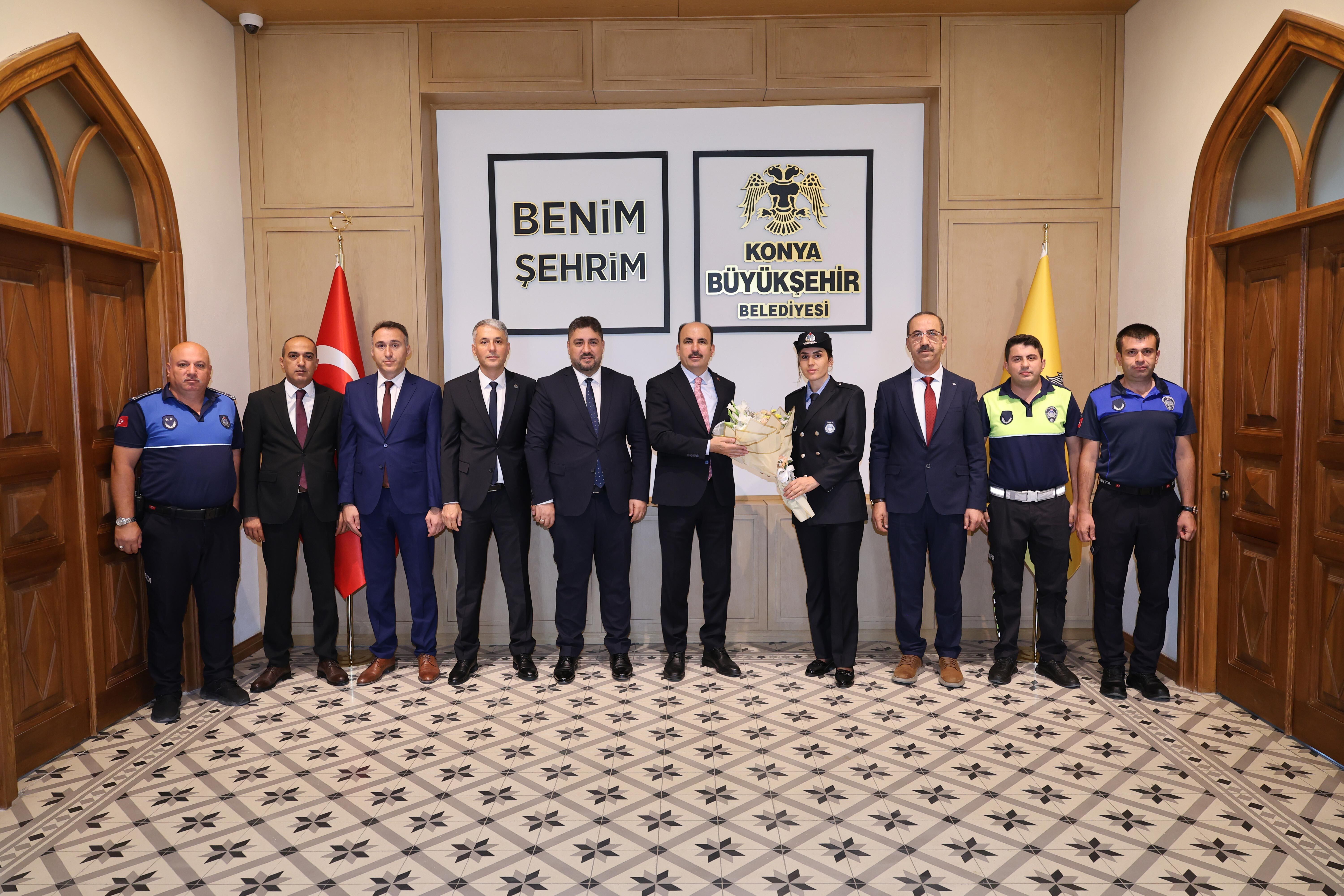 Konya Büyükşehir Belediye Başkanı Altay'a ziyaret