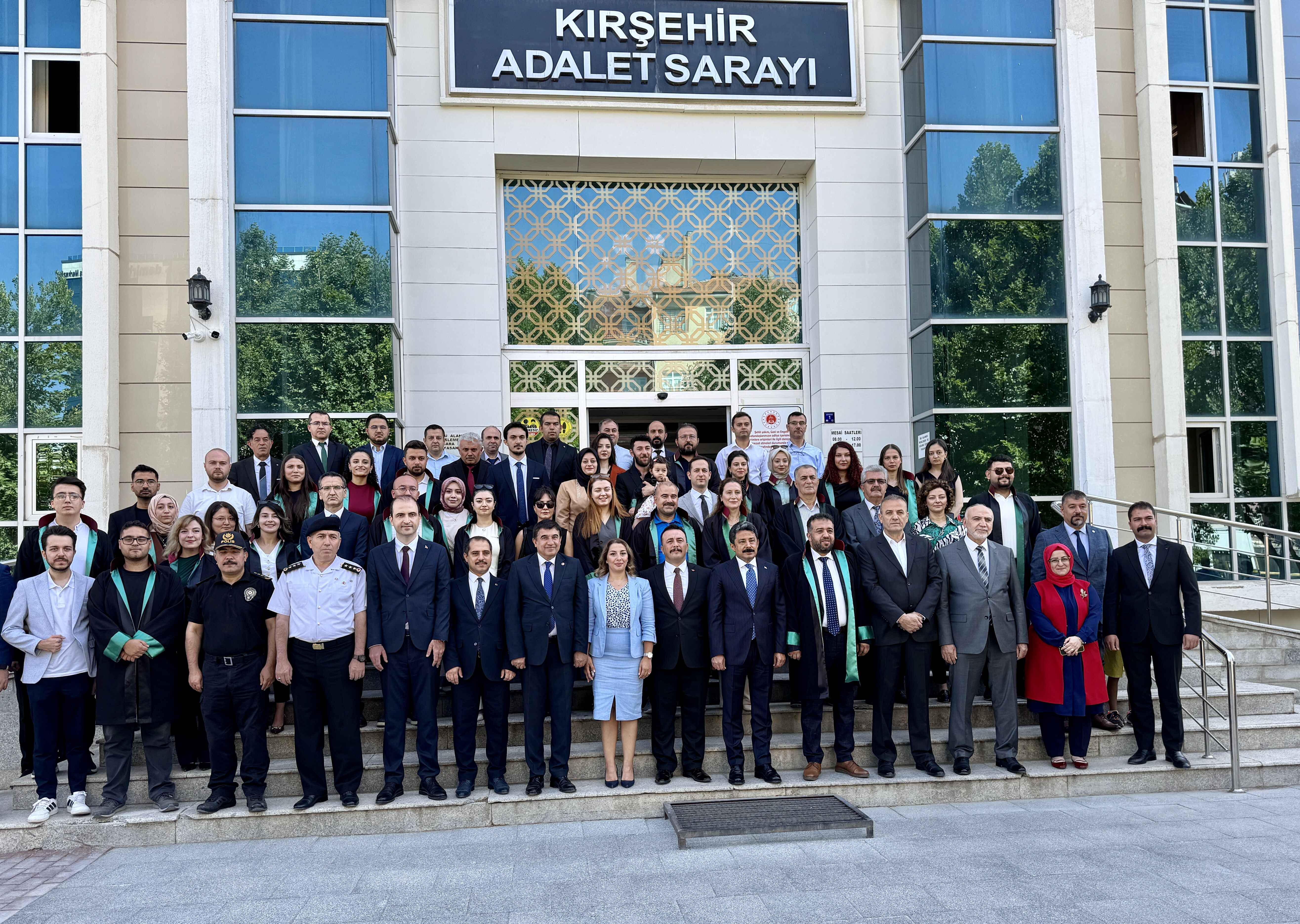 Kırşehir'de yeni adli yıl düzenlenen törenle başladı