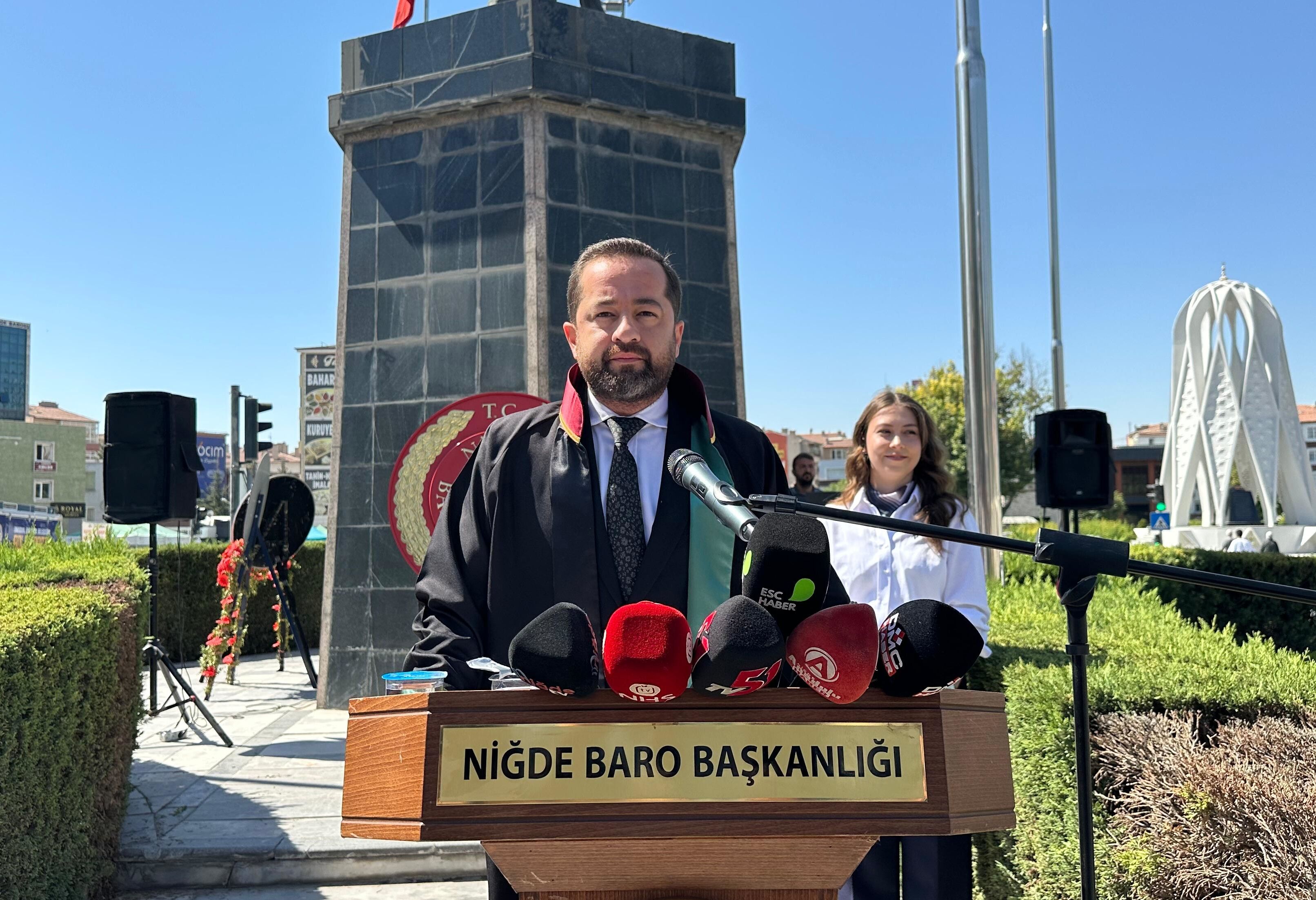 Niğde'de yeni adli yıl düzenlenen törenle başladı