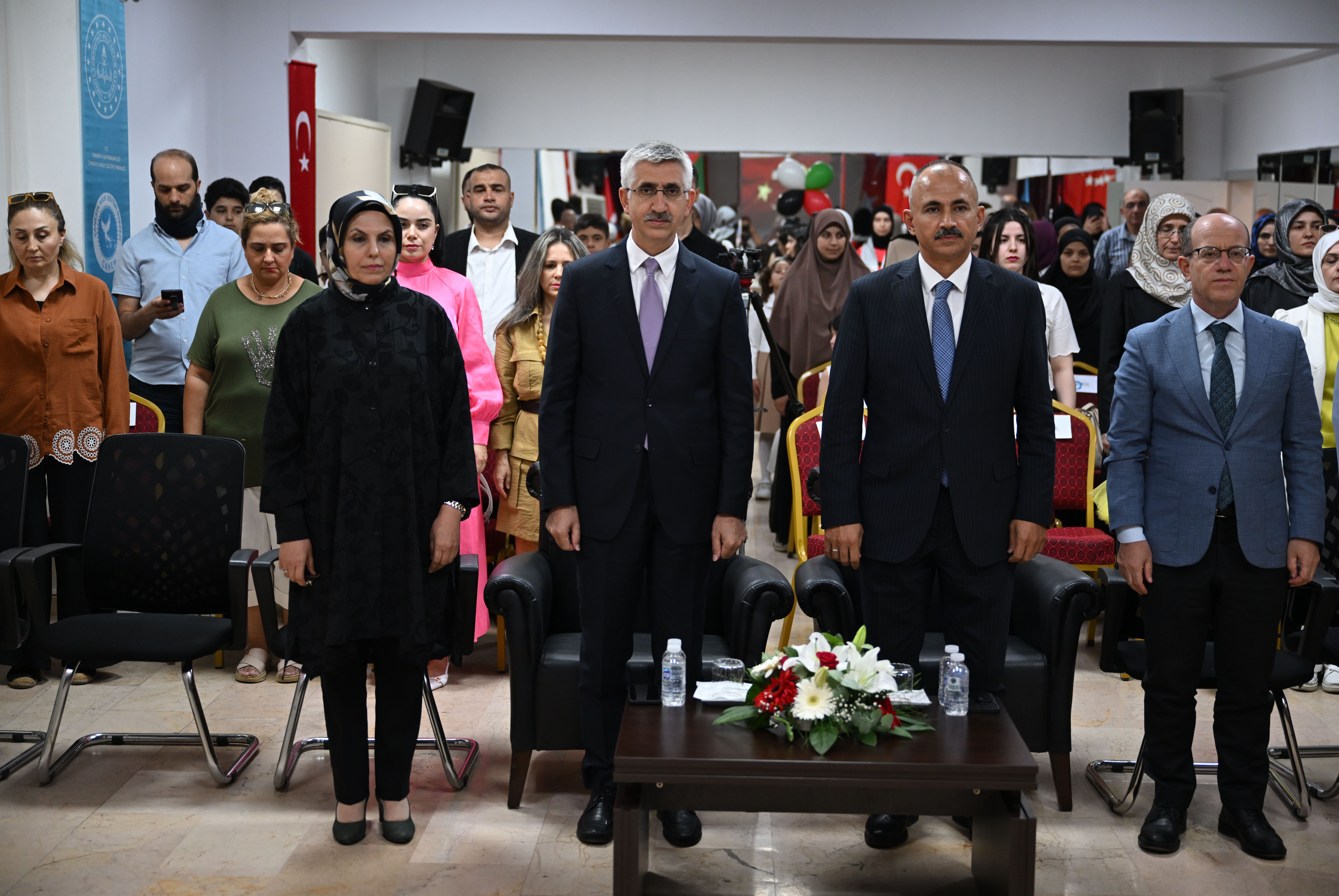 Ankara'da Filistinli öğrenciler Yaz Okulu Kapanış Programı düzenledi