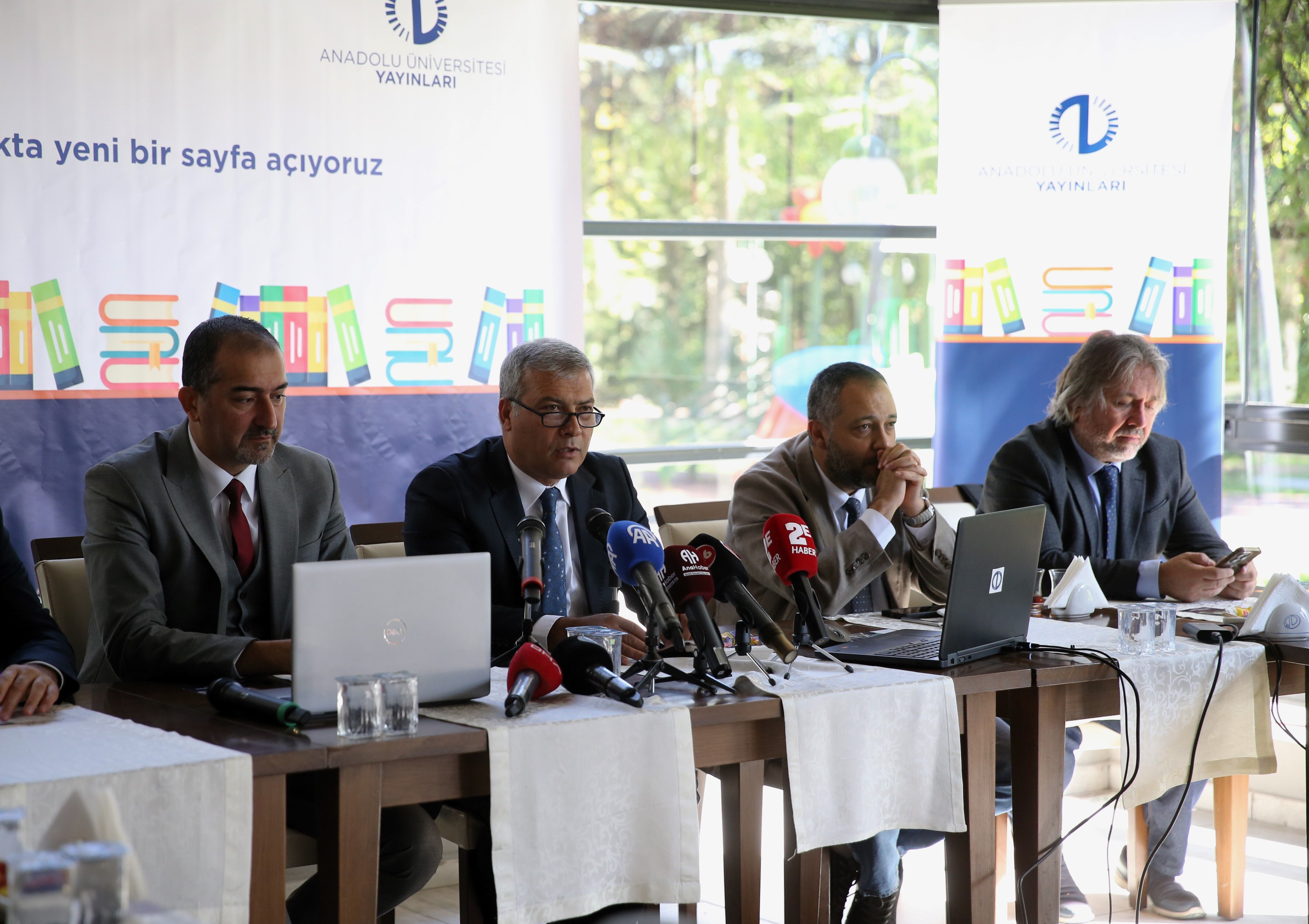 Anadolu Üniversitesince kurulan yayınevi tanıtıldı
