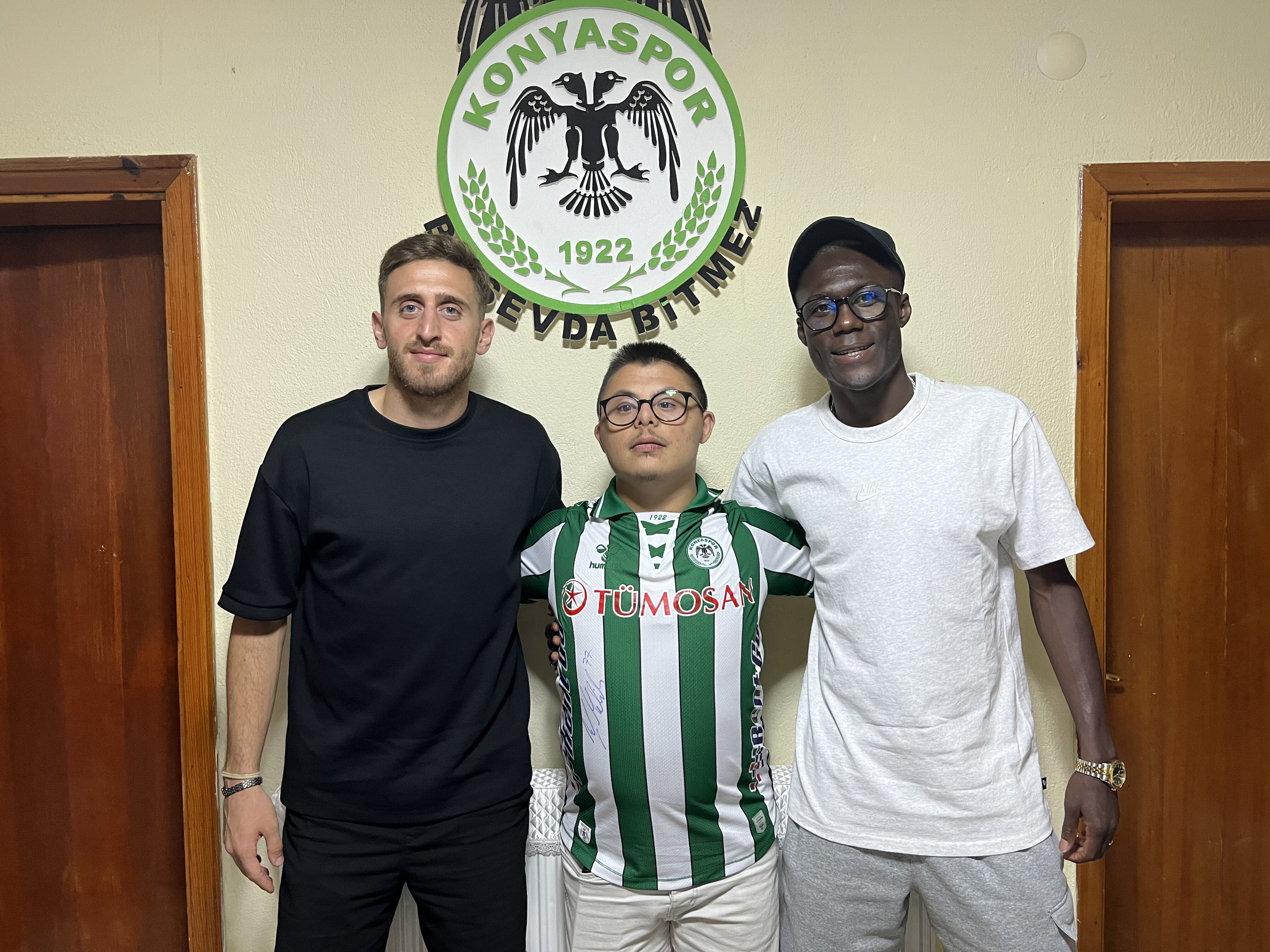 Down sendromlu Ebubekir'e, Konyaspor'dan sürpriz