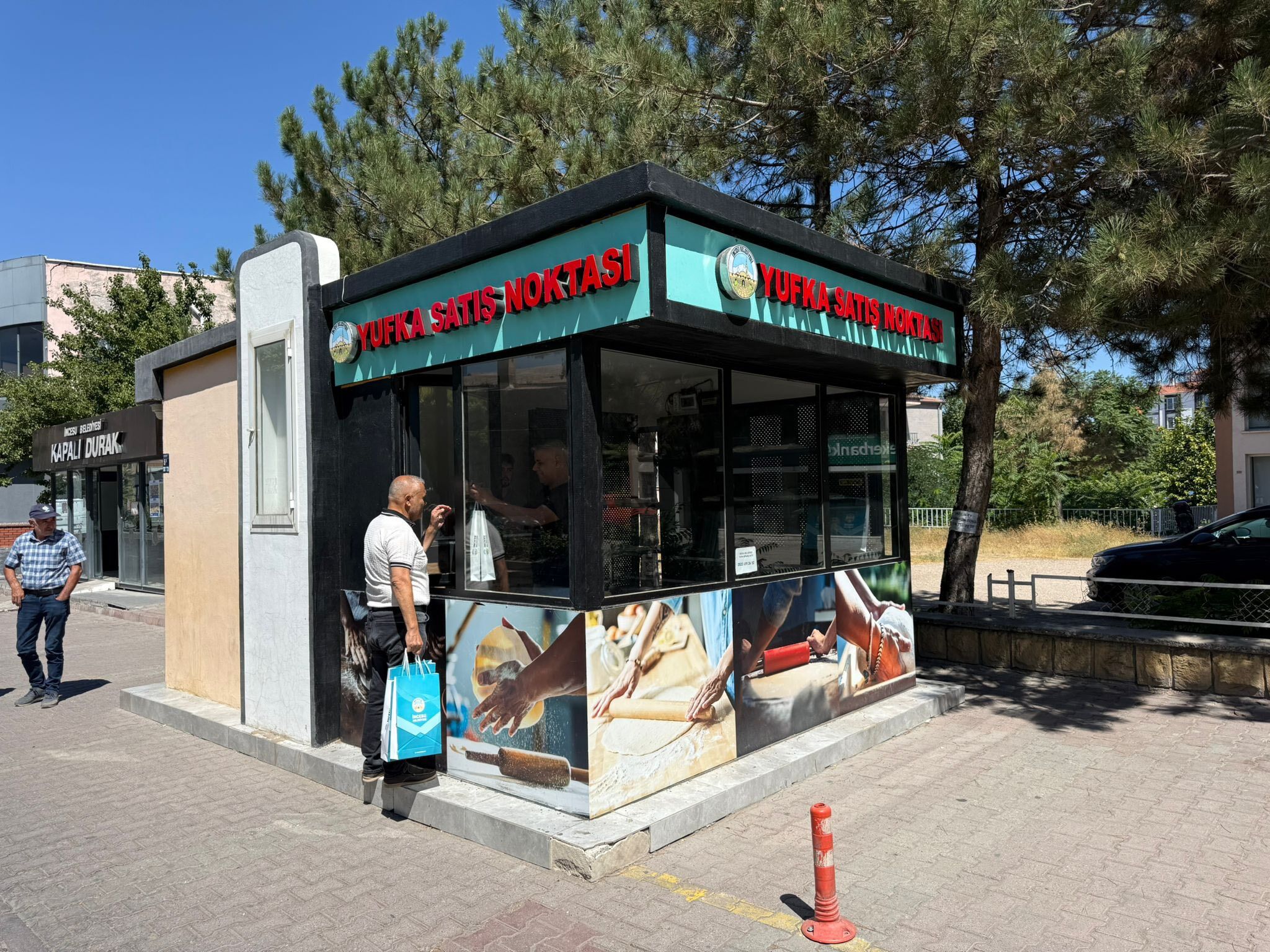 İncesu yufkasına gurbetçi ilgisi