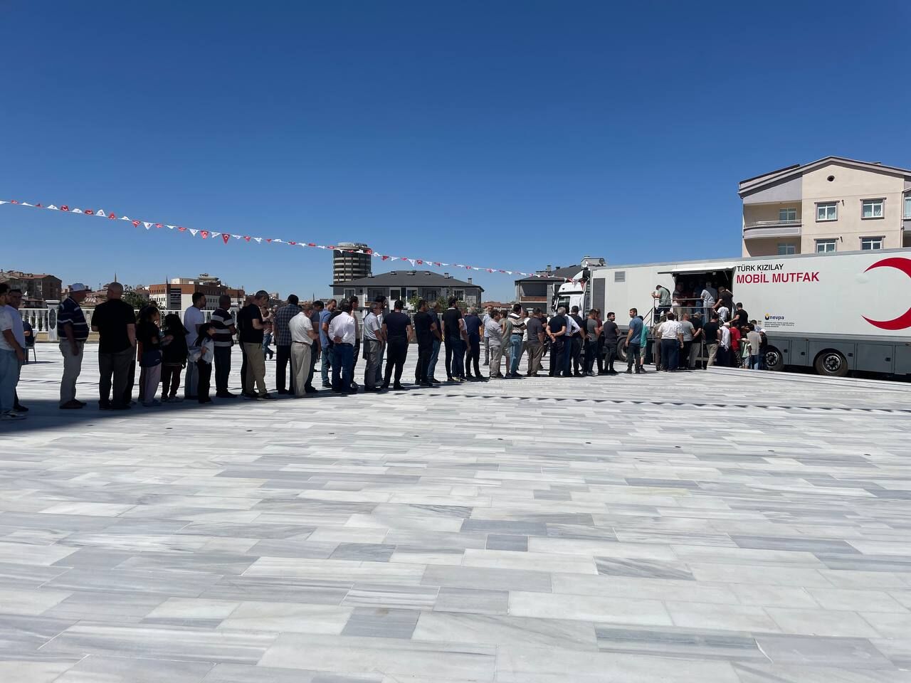 Türk Kızılay'ın mobil mutfağı Nevşehir'de hizmete alındı