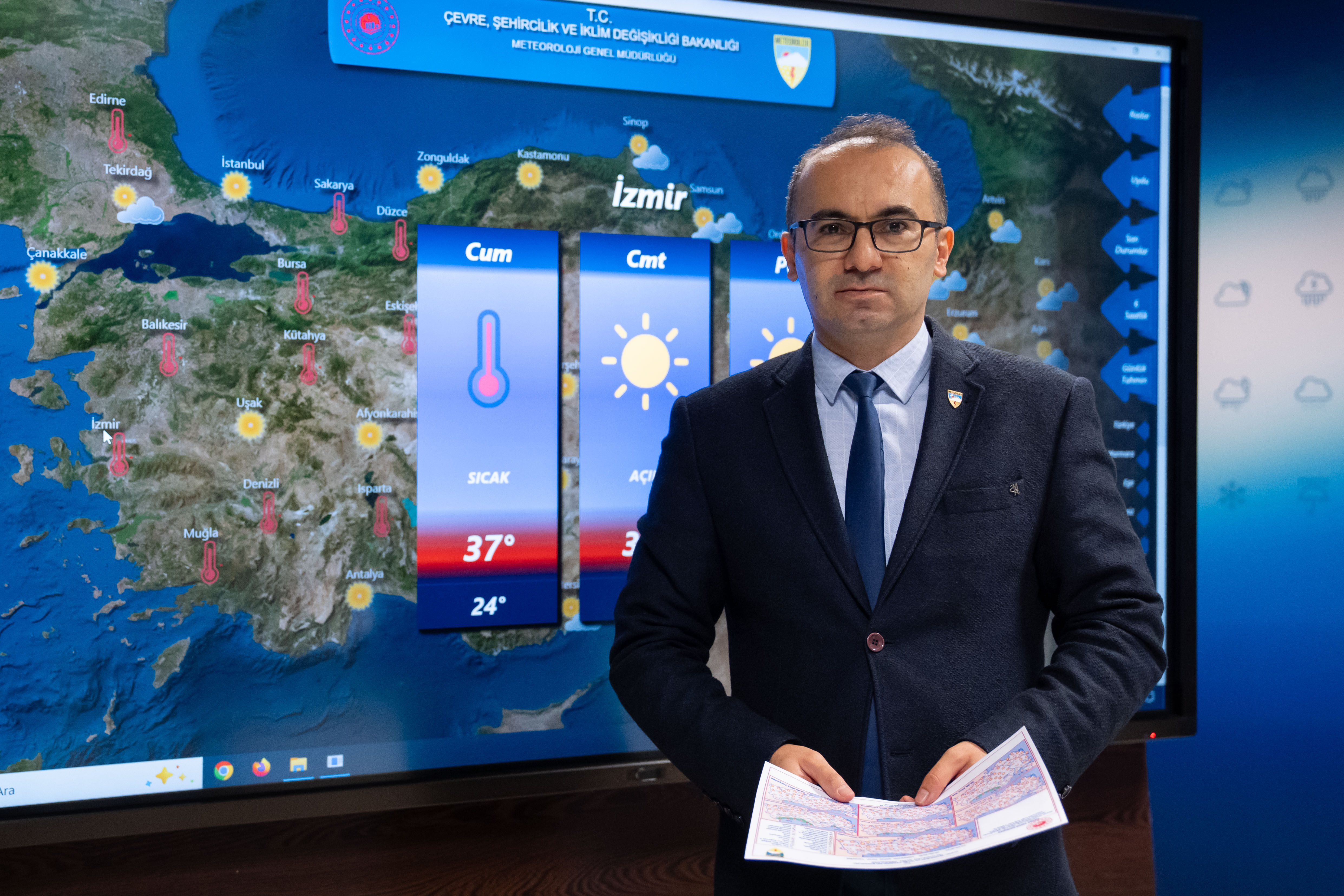 Hafta sonu sıcaklıklar mevsim normalleri üzerinde seyredecek