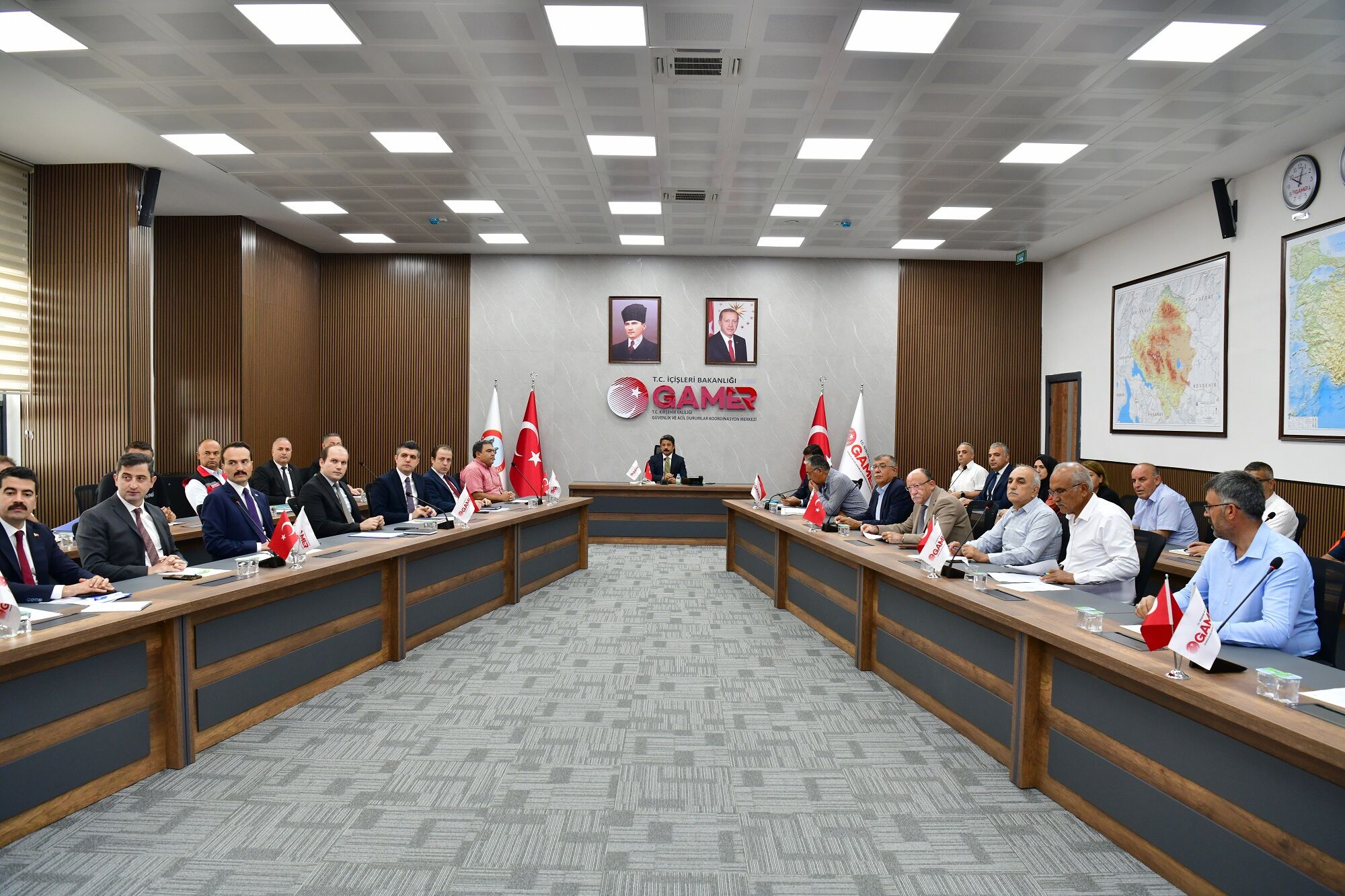 Kırşehir'de Taşkın Koordinasyon Kurulu Toplantısı yapıldı