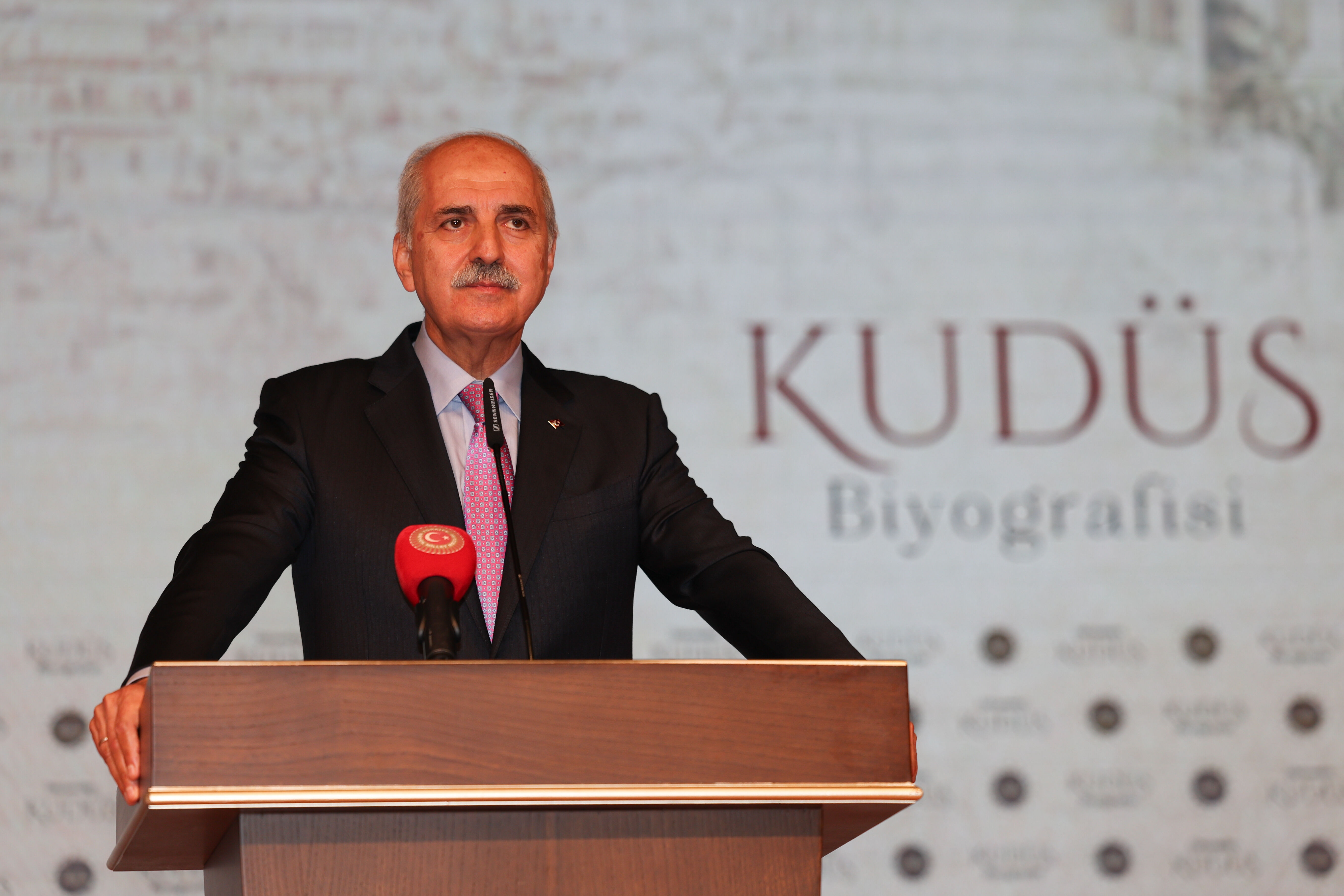 TBMM Başkanı Kurtulmuş, 'Darüsselam Kudüs' Tanıtım Programı'nda konuştu: