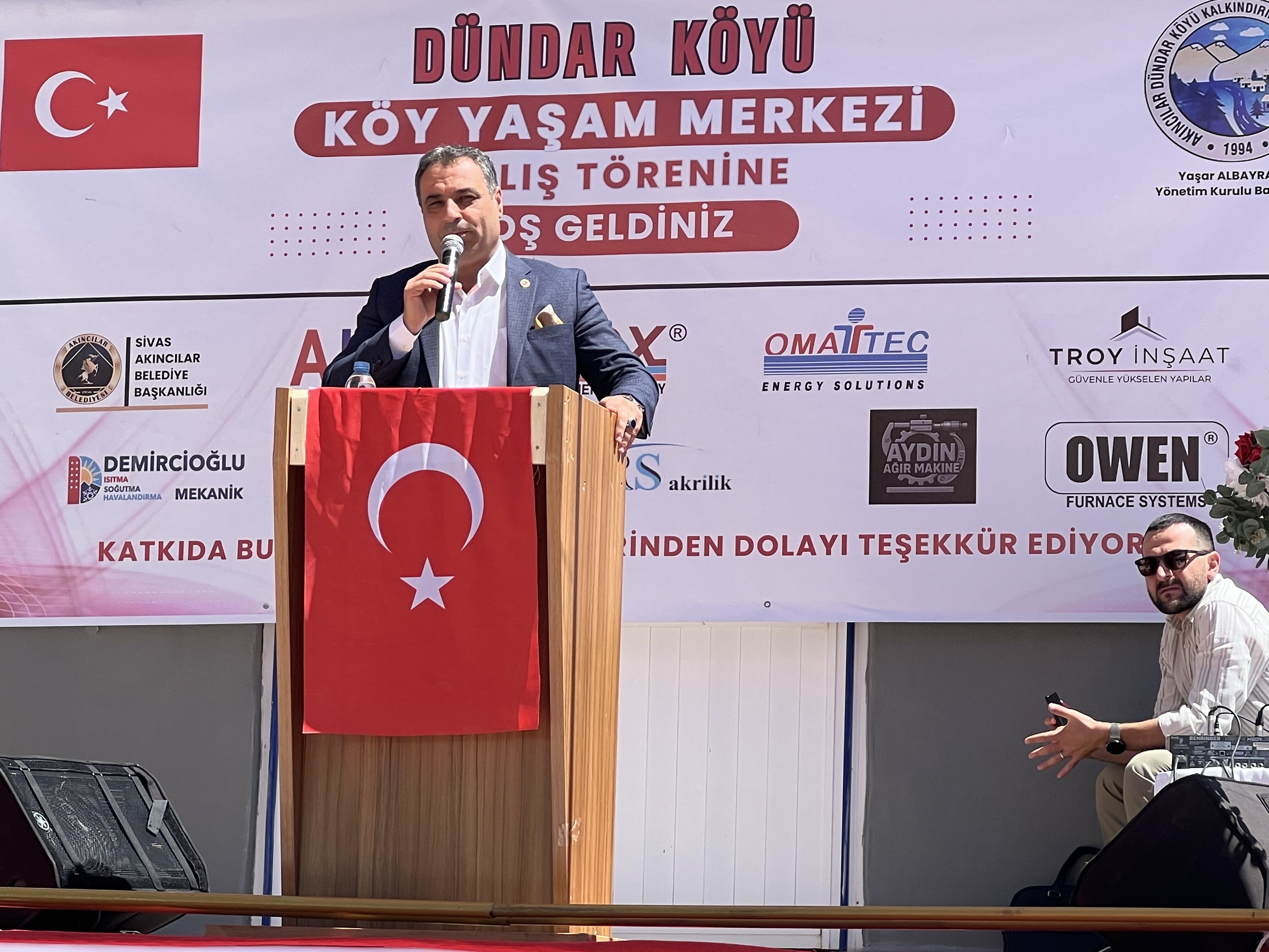 Akıncılar'da 'Köy Yaşam Merkezi' açıldı