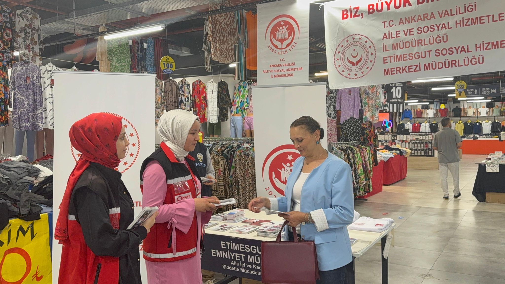 Etimesgut'ta vatandaşlar 'KADES' hakkında bilgilendirildi
