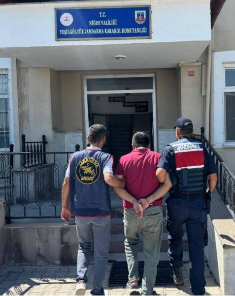 Niğde'de hakkında 12 yıl 6 ay hapis cezası bulunan hükümlü yakalandı
