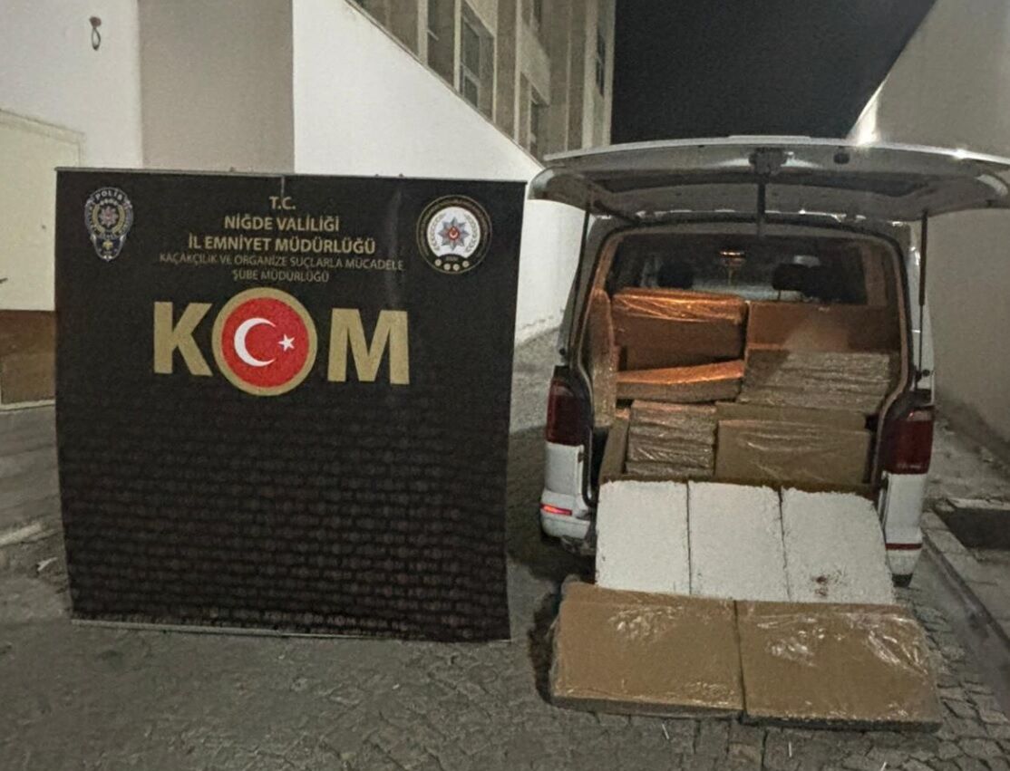 Niğde'de kaçakçılık operasyonlarında 8 zanlı yakalandı