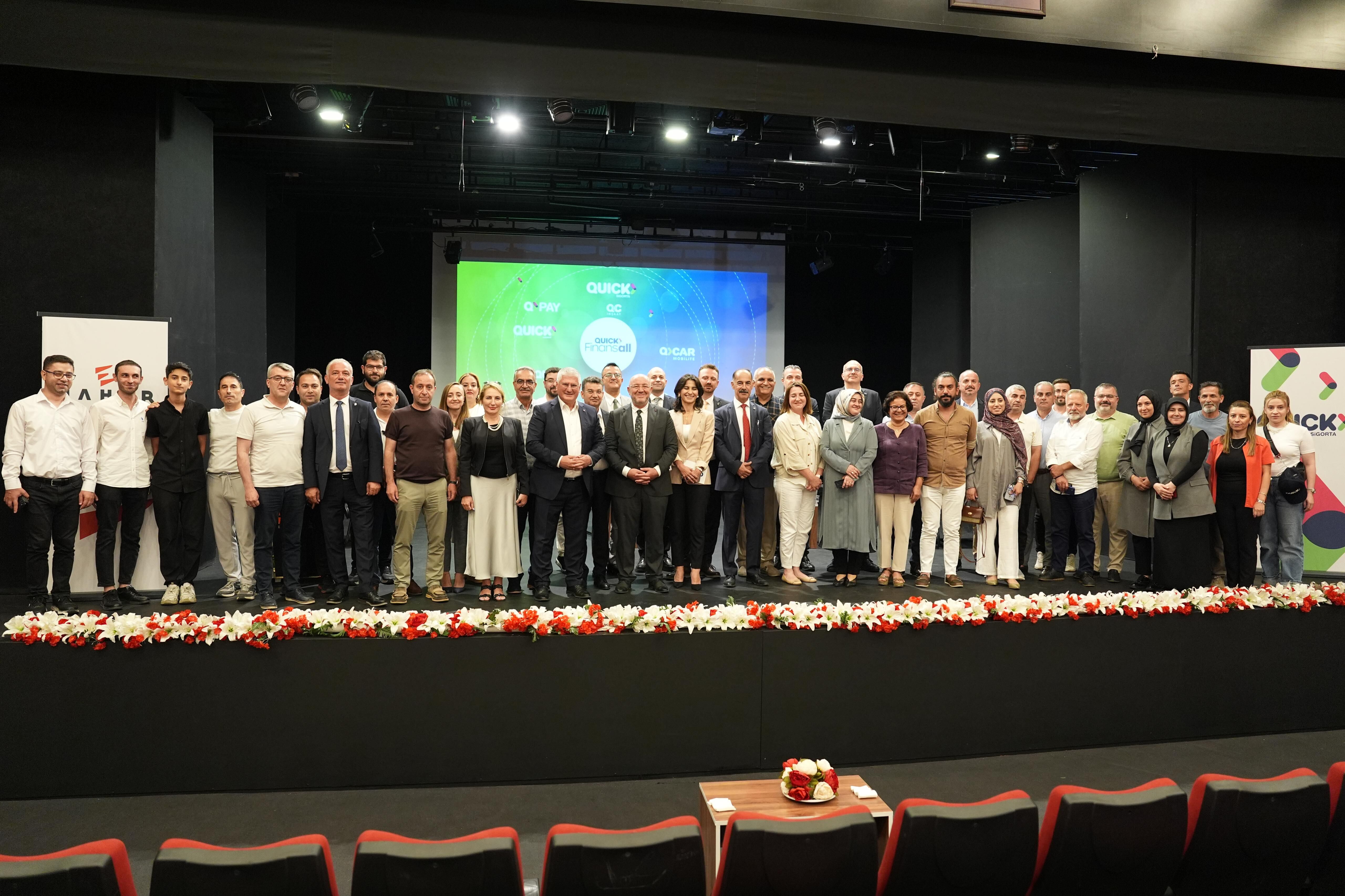 Quick Finansall toplantısı Erzurum'da gerçekleştirildi