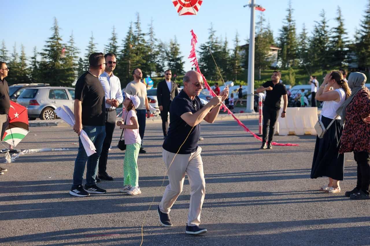 Konya'da uçurtma şenliği sona erdi