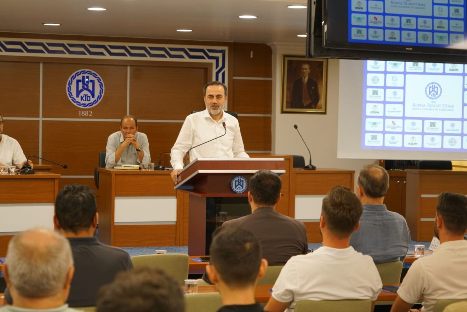KTO'da 'Yeni Üyelerle Tanışma ve İstişare Toplantısı' düzenlendi