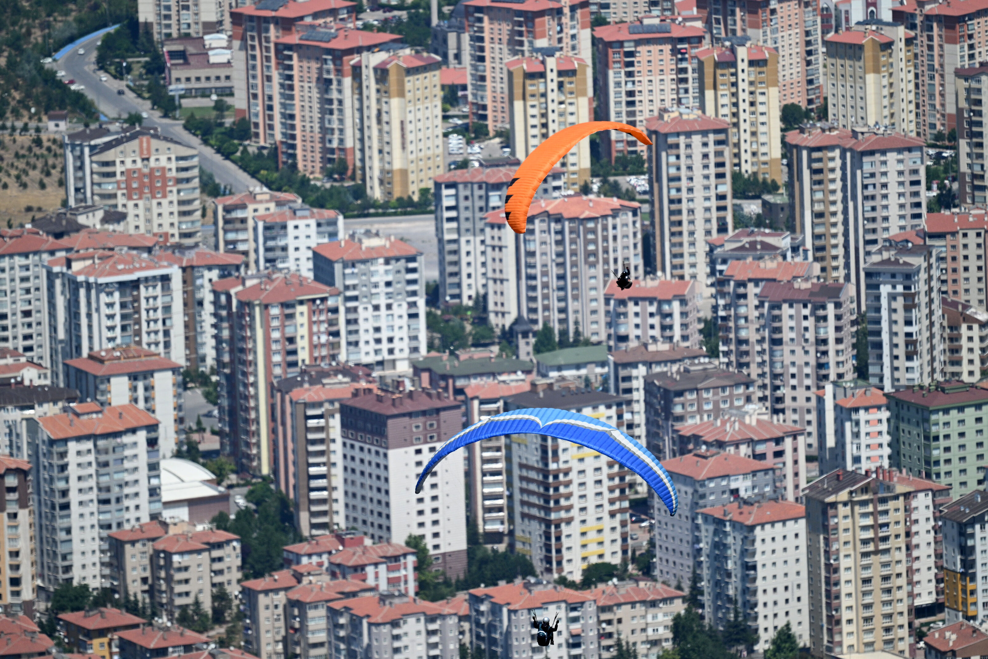Türkiye Yamaç Paraşütü Şampiyonası, Kayseri'de başladı