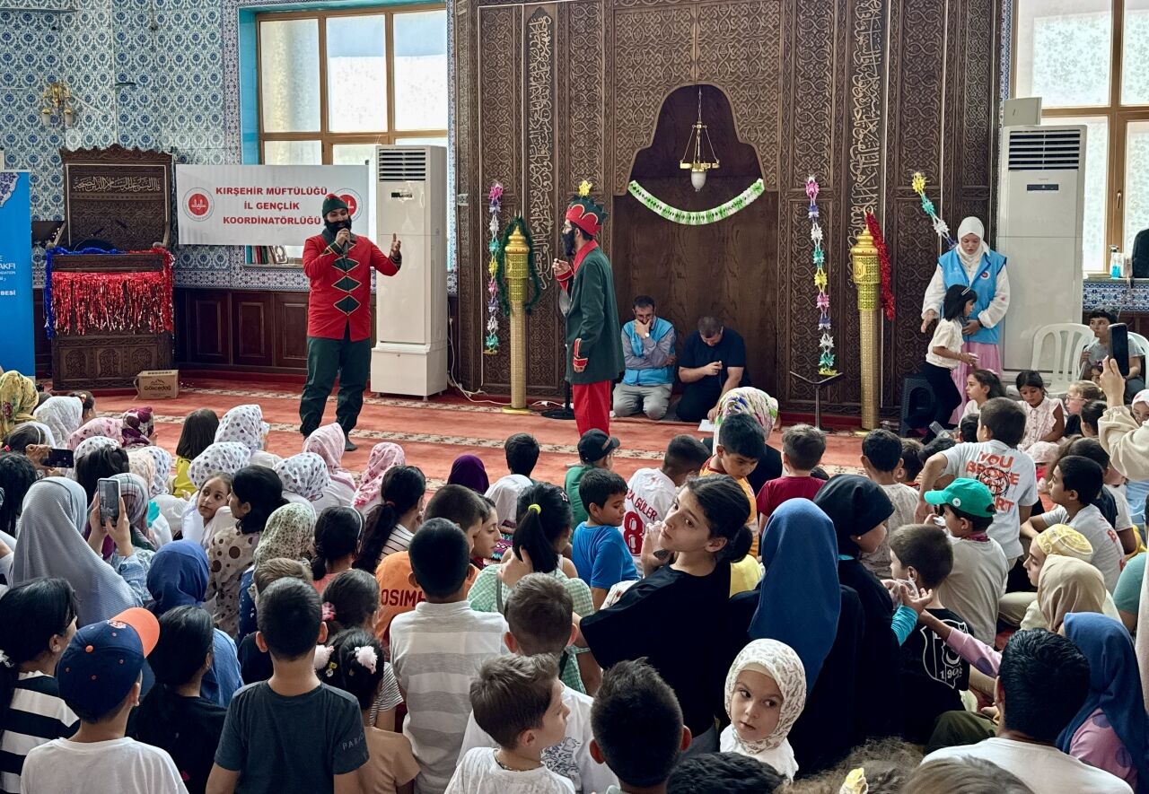 Kırşehir'de 1500 Kur'an kursu öğrencisi için etkinlik düzenlendi
