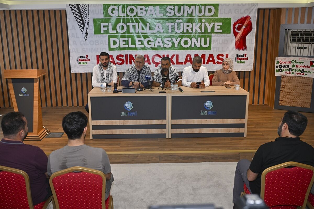 Türkiye'deki aktivistler Gazze'ye doğru yola çıkacak Küresel Kararlılık Filosu'na destek verecek