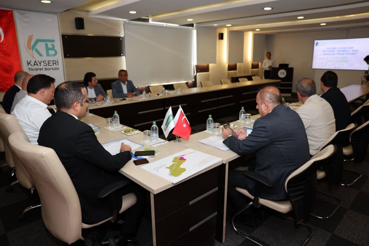 Kocasinan Jeotermal Kaynaklı Sera OTB'nin yönetim kurulu toplantısı yapıldı