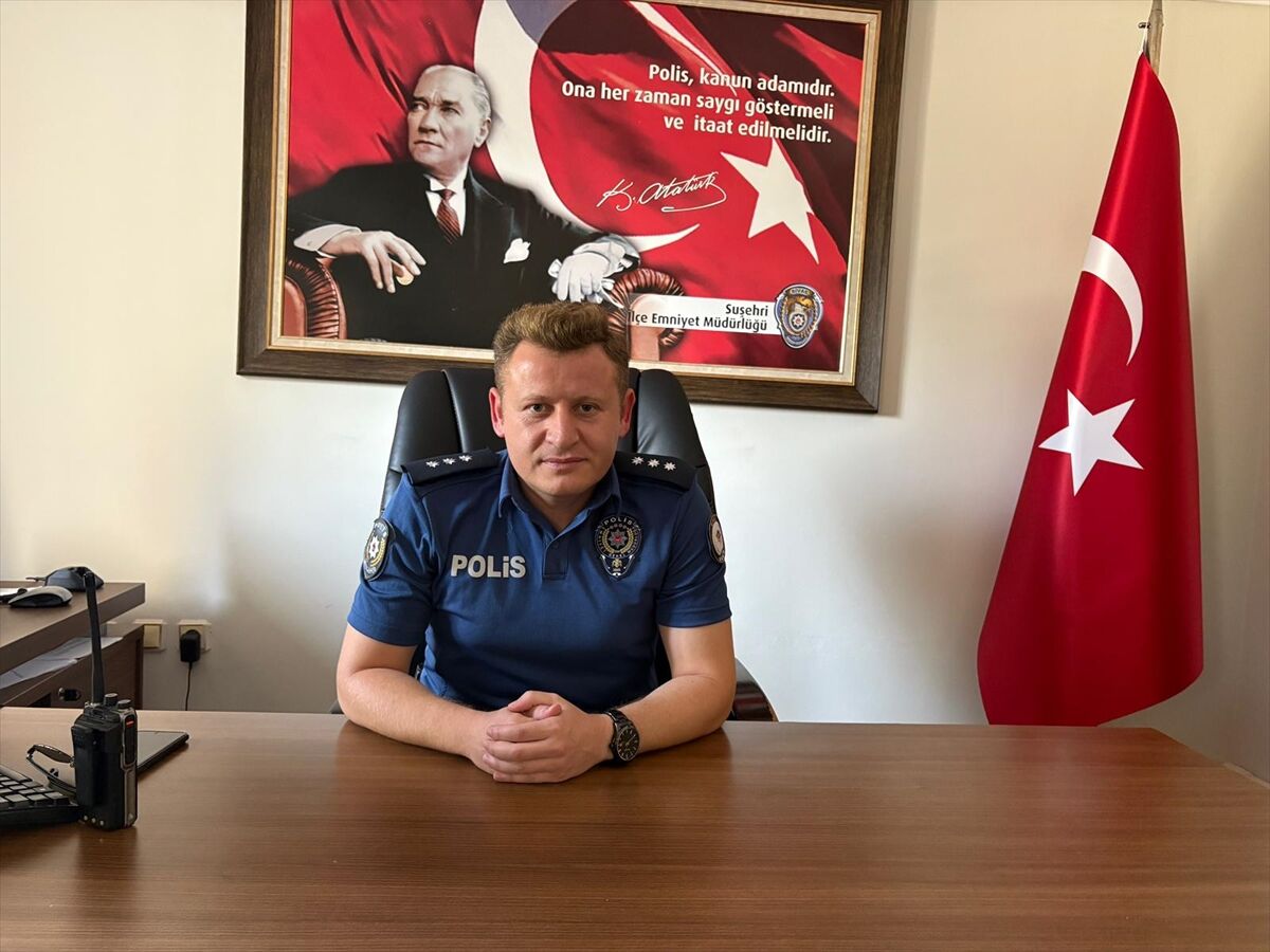 Suşehri İlçe Emniyet Müdürü Güzel görevine başladı