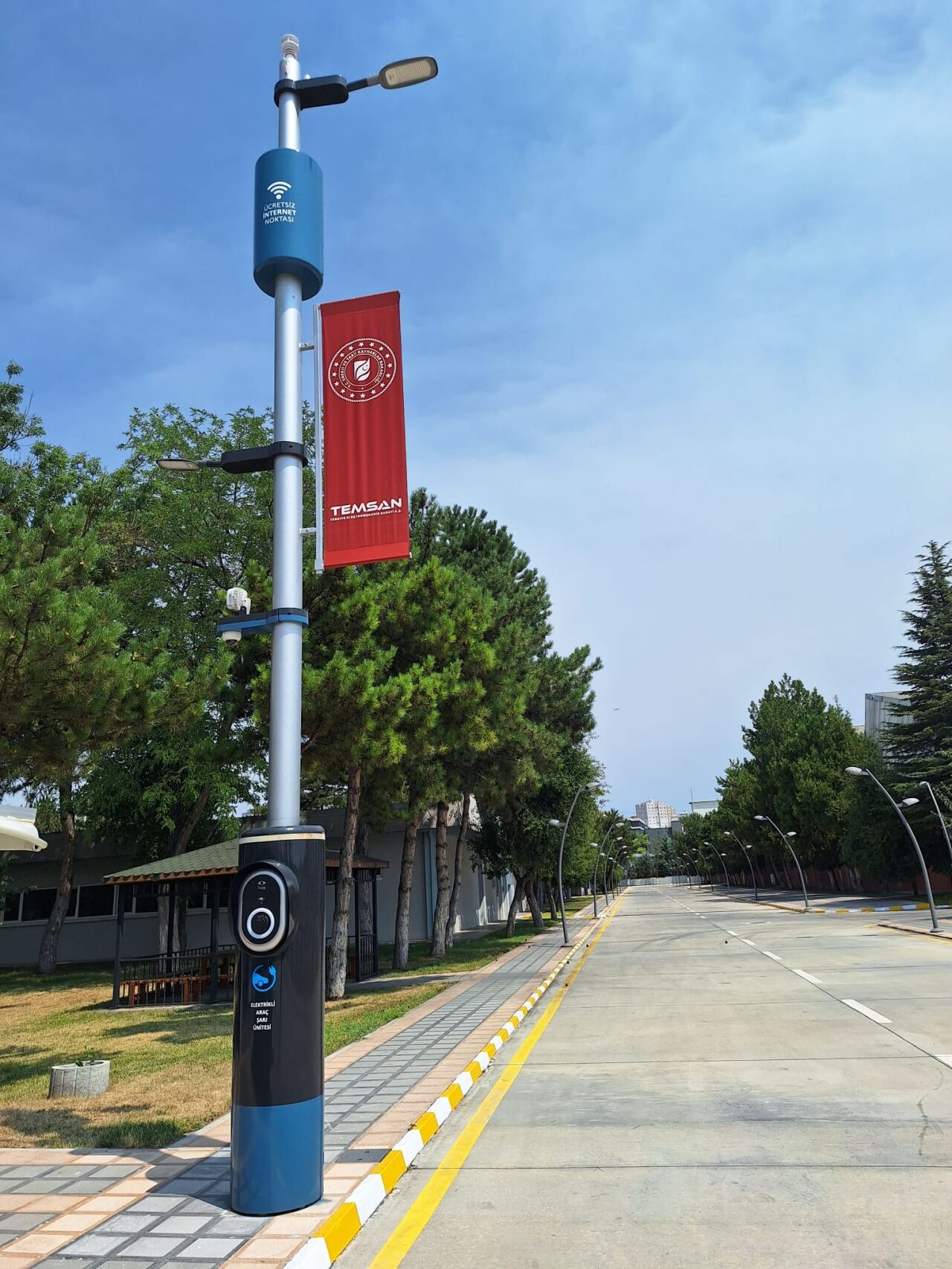 TEMSAN mühendisleri "Akıllı Sokak Aydınlatması" geliştirdi