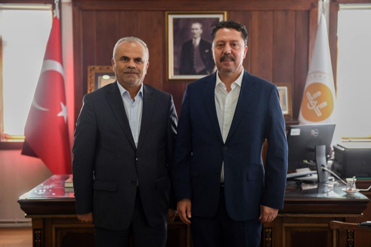 Beypazarı Belediye Başkanı Kasap'tan ilçe müftüsü Süsün'e ziyaret