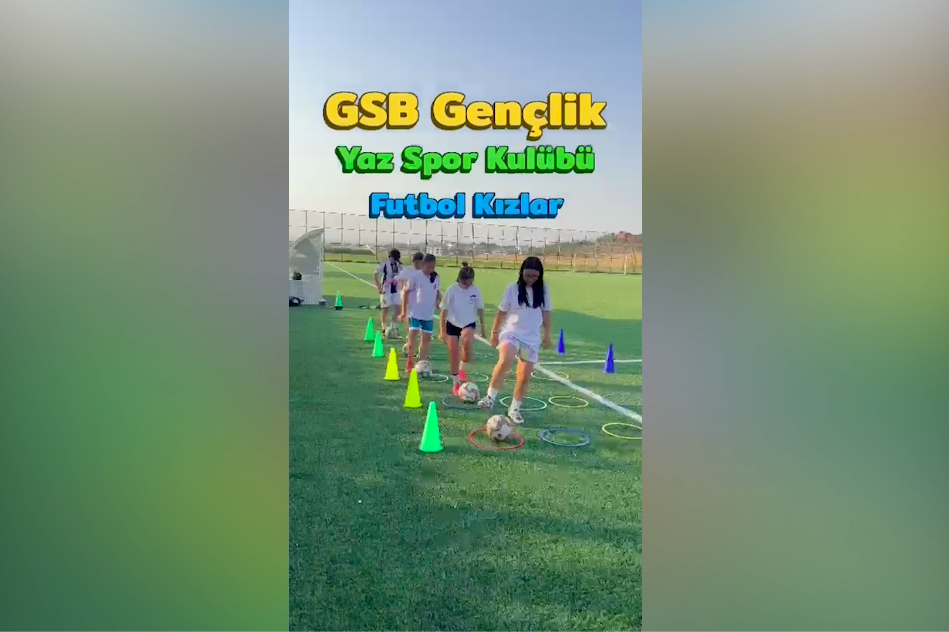 GSB Yaz Kulübü gençleri sporda birleştirdi