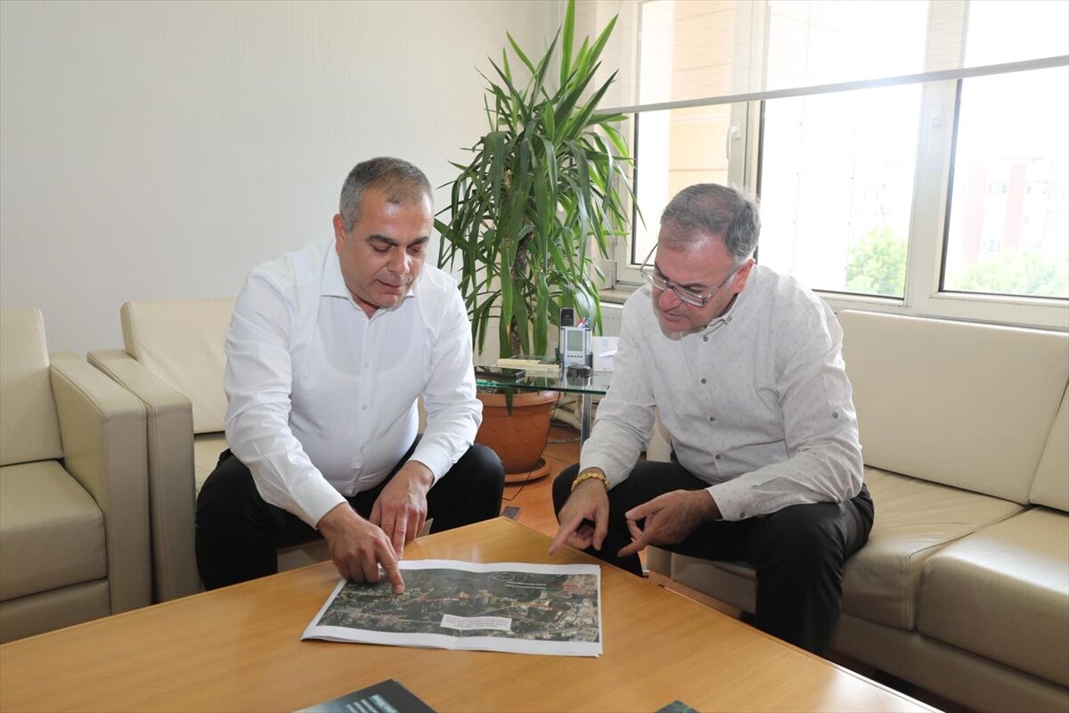 Başkan Özdoğan, KASKİ Genel Müdürü Çağan ile toplantı gerçekleştirdi