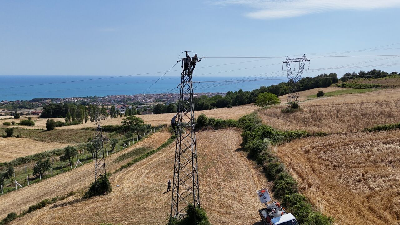 YEDAŞ, Sinop ve Ordu'da elektrik altyapısını güçlendirdi