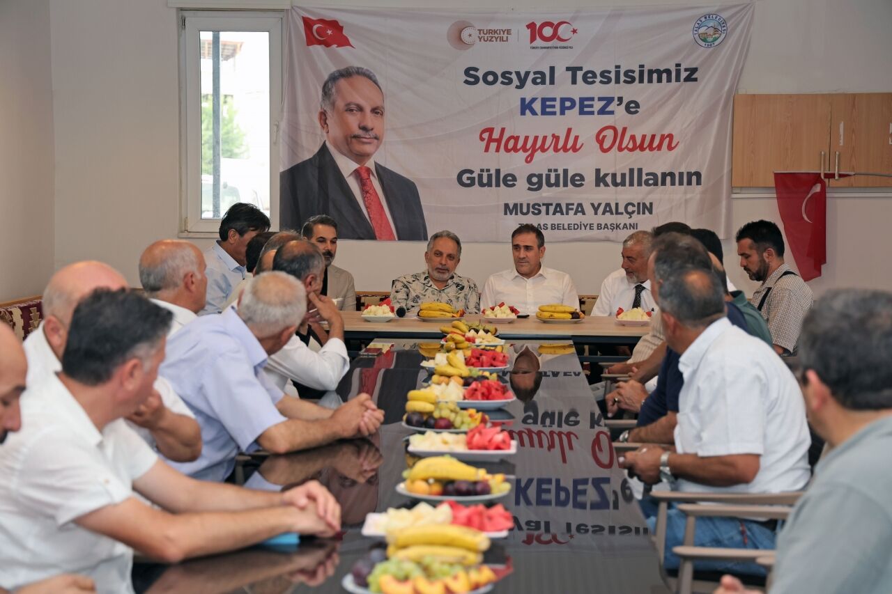 Başkan Yalçın muhtarlarla bir araya geldi