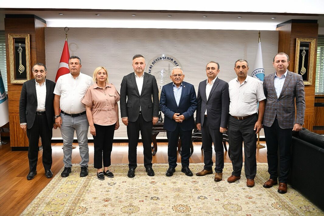 Başkan Büyükkılıç'a İl Milli Eğitim Müdürü Esen'den ziyaret