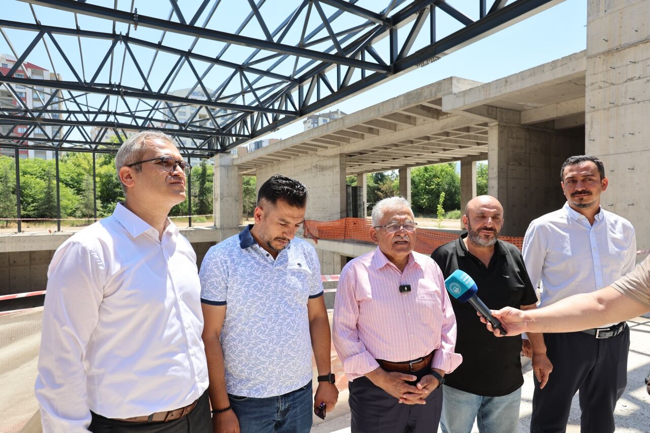 Kayseri'de 7,5 milyon yıllık fosillerin sergileneceği müzenin yapımı sürüyor