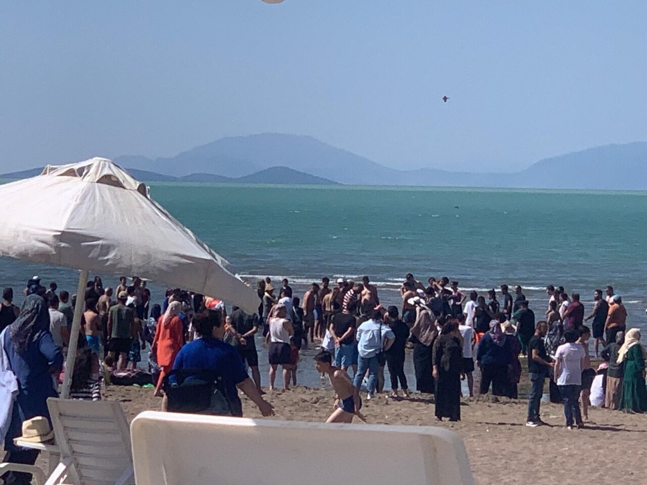 Konya'da gölde boğulma tehlikesi geçiren çocuk hastaneye kaldırıldı