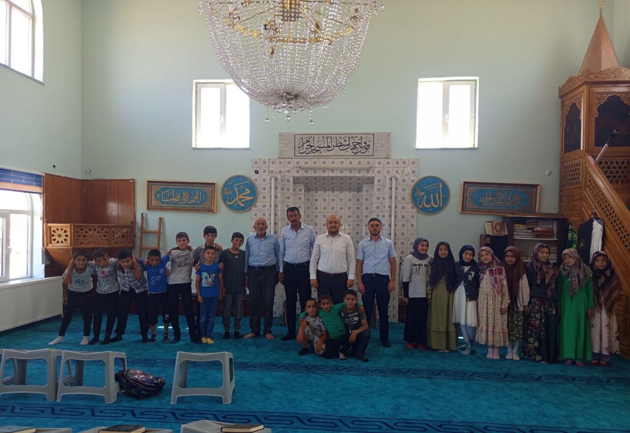 Ulaş Müftüsü İçli, Kur'an kursu öğrencilerini ziyaret etti