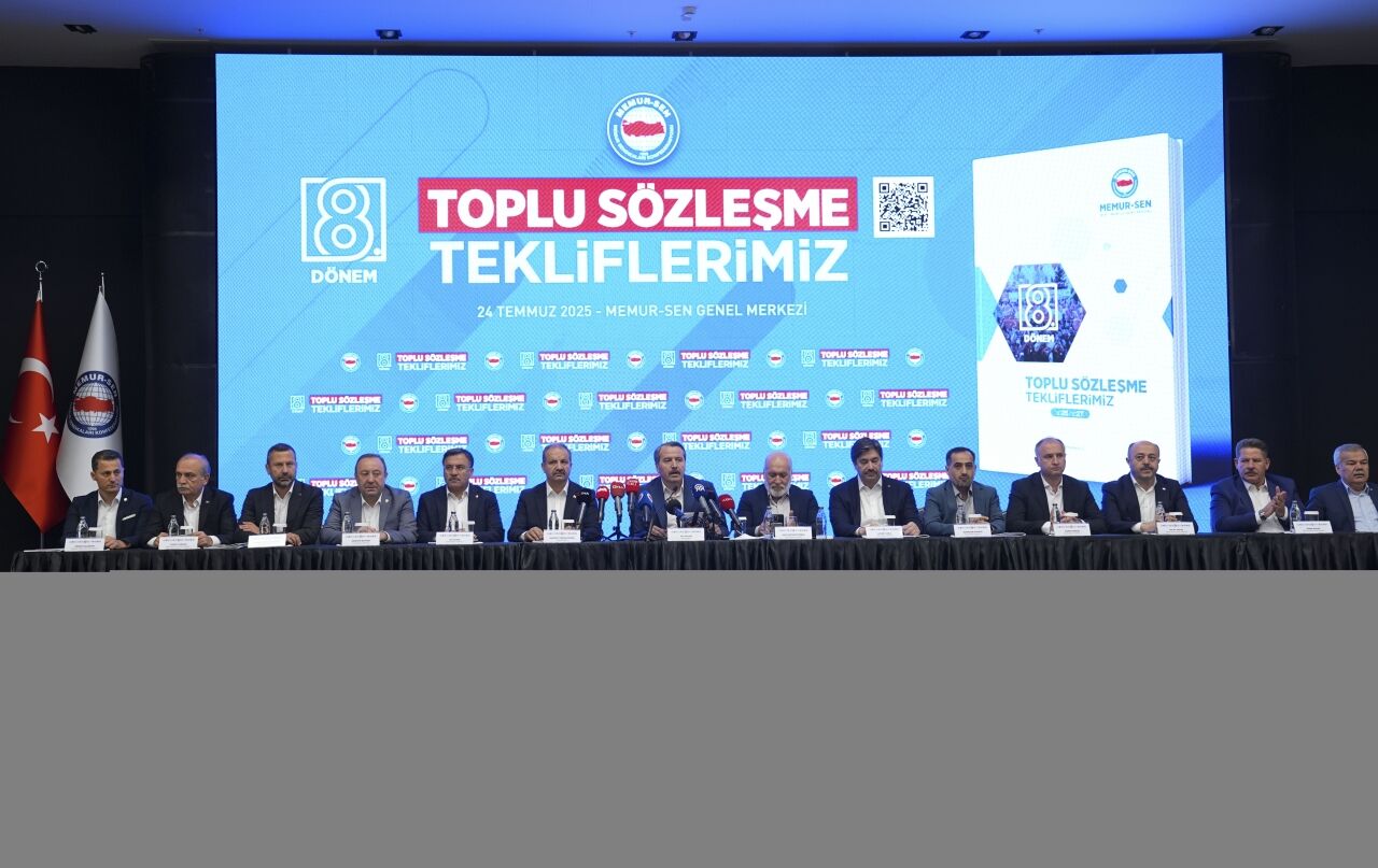 Memur-Sen, 8. Dönem Toplu Sözleşme taleplerini açıkladı