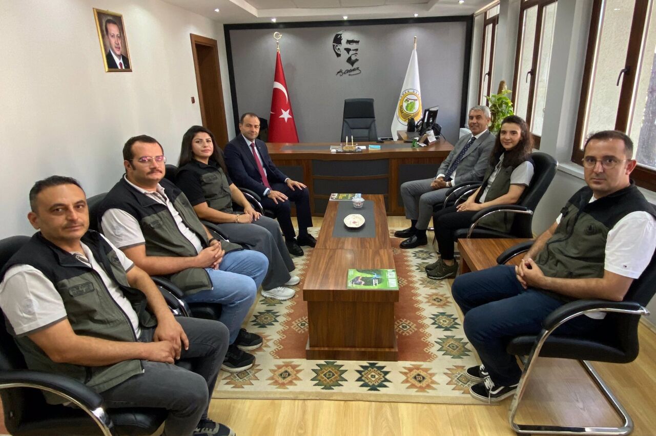 Beypazarı Kaymakamı Coşkun'dan Orman İşletme Müdürlüğüne ziyaret