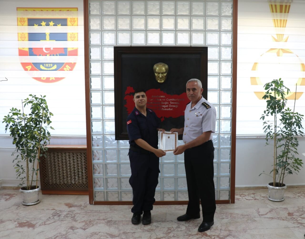 Niğde'de engelli kişinin askerlik hayali gerçekleştirildi