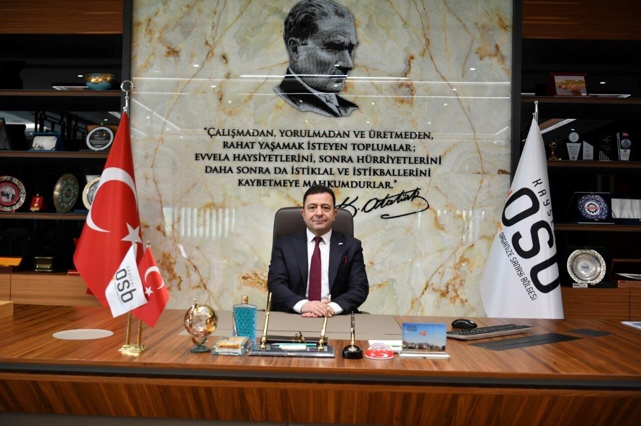 Kayseri OSB Başkanı Yalçın, Gazeteciler ve Basın Bayramı dolayısıyla mesaj yayımladı